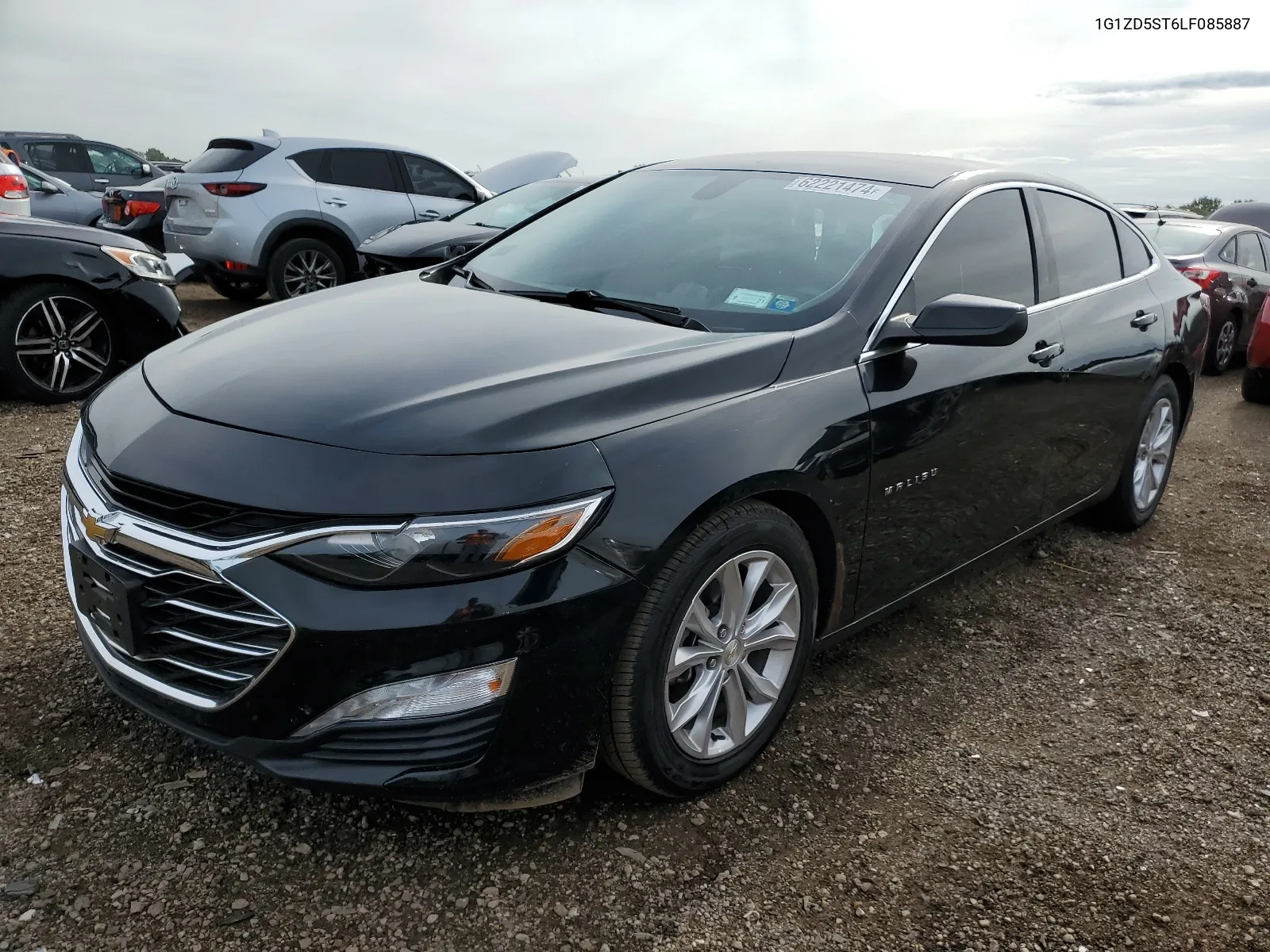 2020 Chevrolet Malibu Lt VIN: 1G1ZD5ST6LF085887 Lot: 62221474