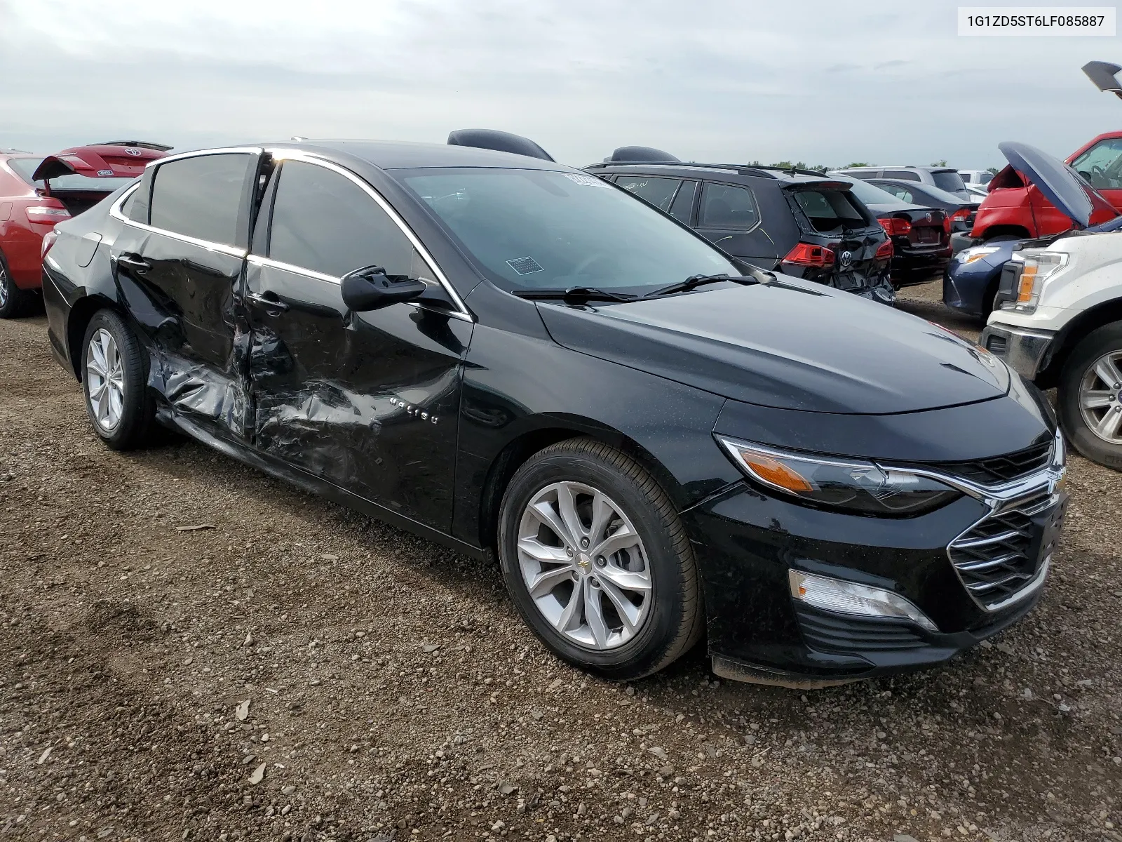 2020 Chevrolet Malibu Lt VIN: 1G1ZD5ST6LF085887 Lot: 62221474