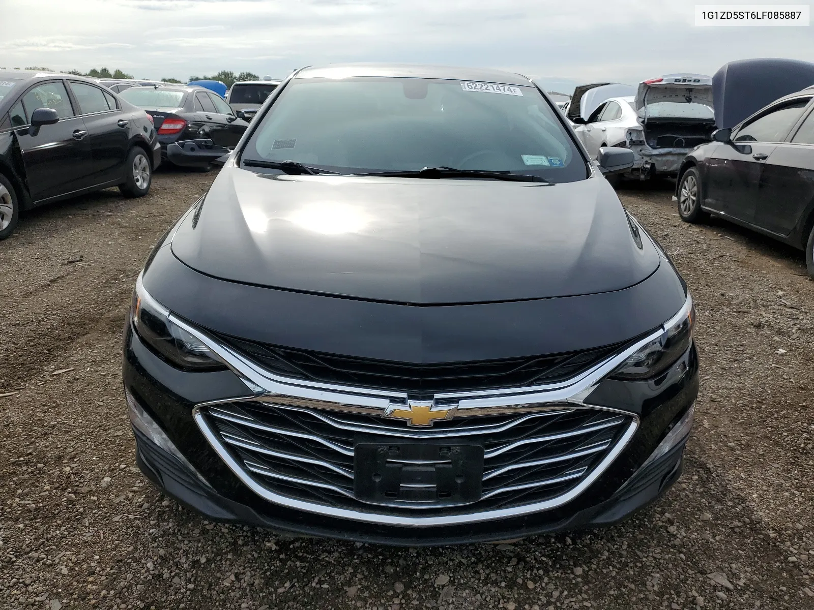 2020 Chevrolet Malibu Lt VIN: 1G1ZD5ST6LF085887 Lot: 62221474