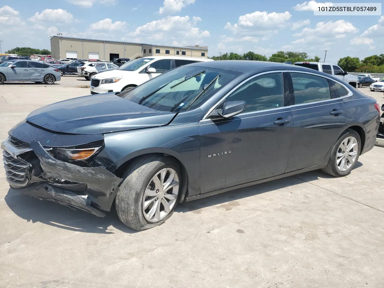 2020 Chevrolet Malibu Lt VIN: 1G1ZD5ST8LF057489 Lot: 62651044