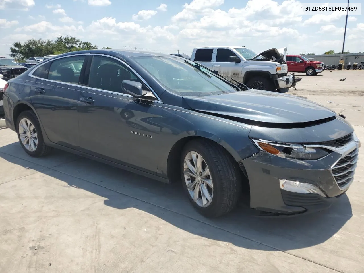 2020 Chevrolet Malibu Lt VIN: 1G1ZD5ST8LF057489 Lot: 62651044