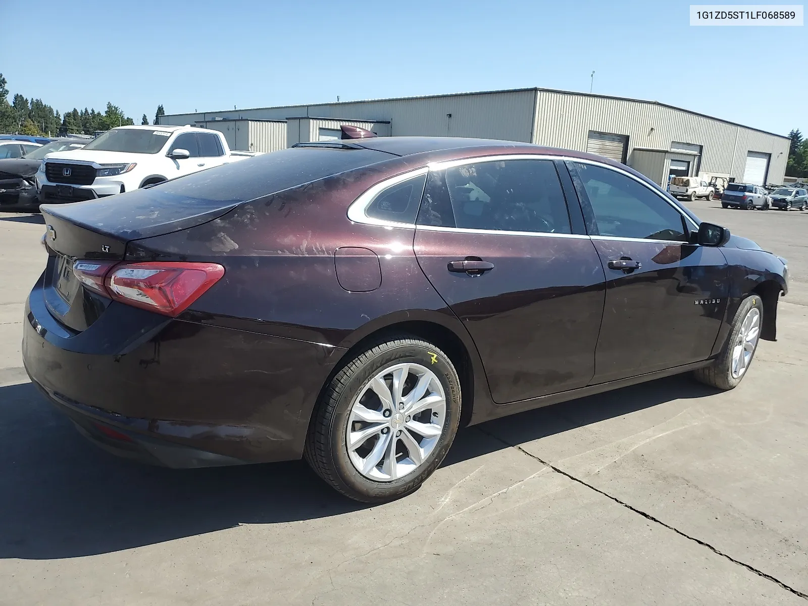 2020 Chevrolet Malibu Lt VIN: 1G1ZD5ST1LF068589 Lot: 62847304