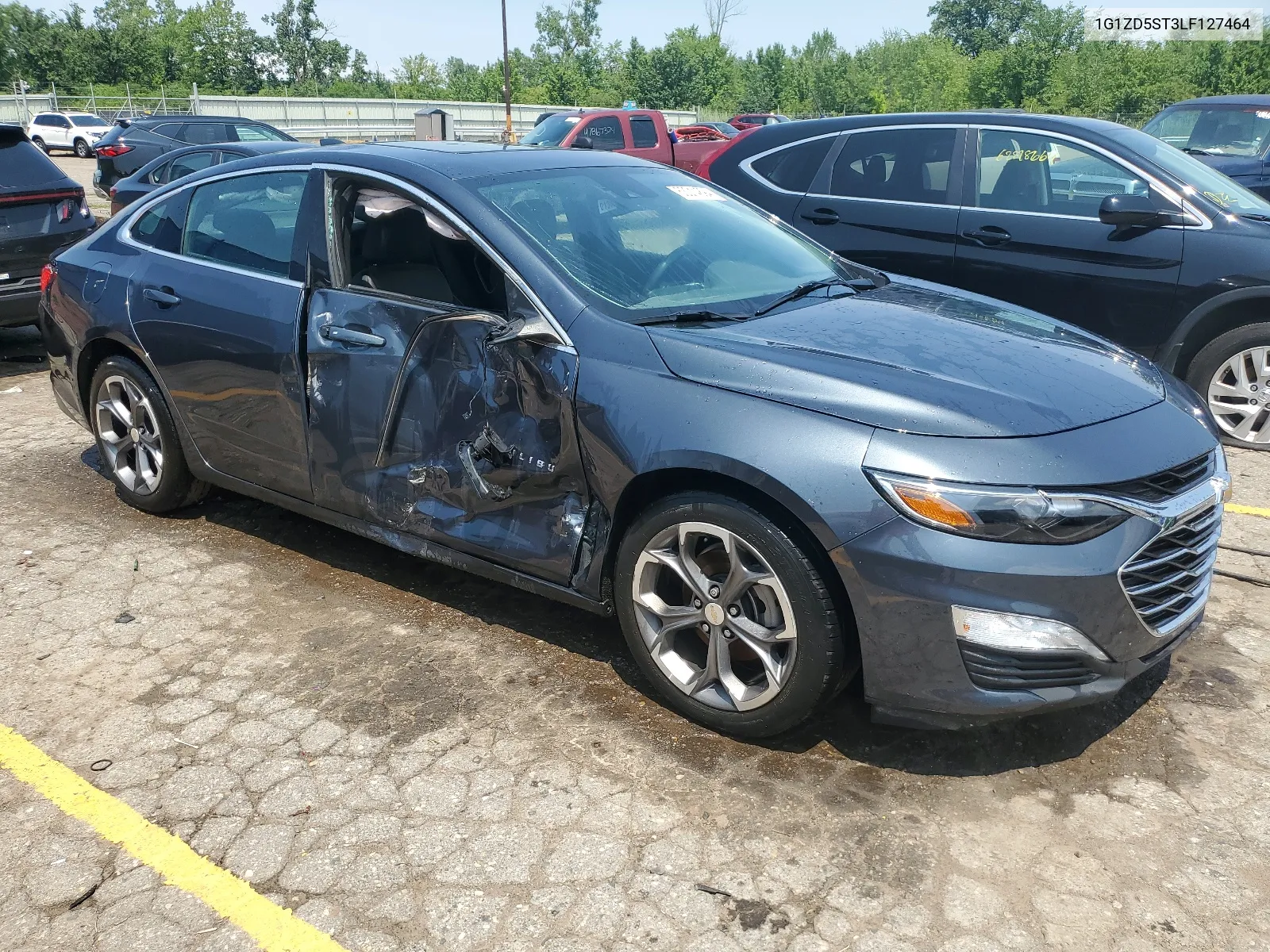 2020 Chevrolet Malibu Lt VIN: 1G1ZD5ST3LF127464 Lot: 63014894