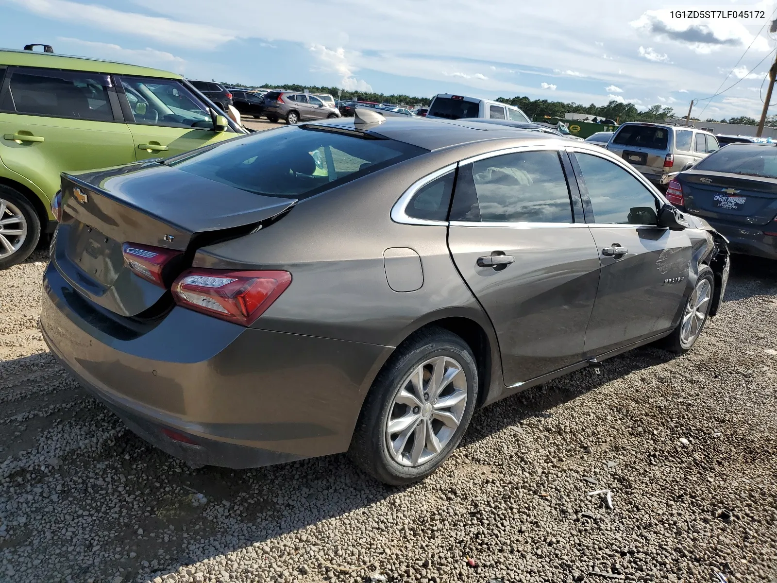 2020 Chevrolet Malibu Lt VIN: 1G1ZD5ST7LF045172 Lot: 63731984