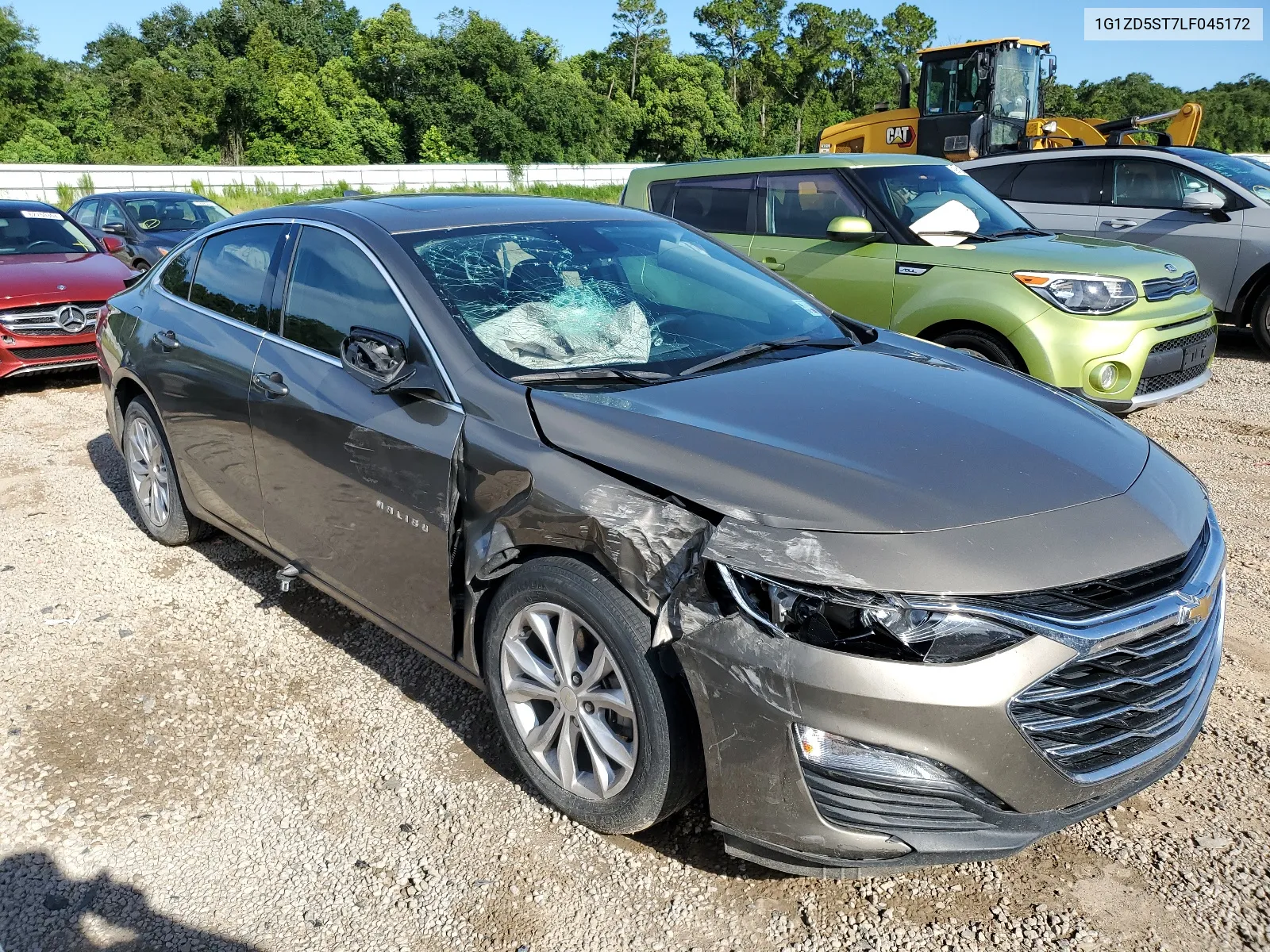 2020 Chevrolet Malibu Lt VIN: 1G1ZD5ST7LF045172 Lot: 63731984