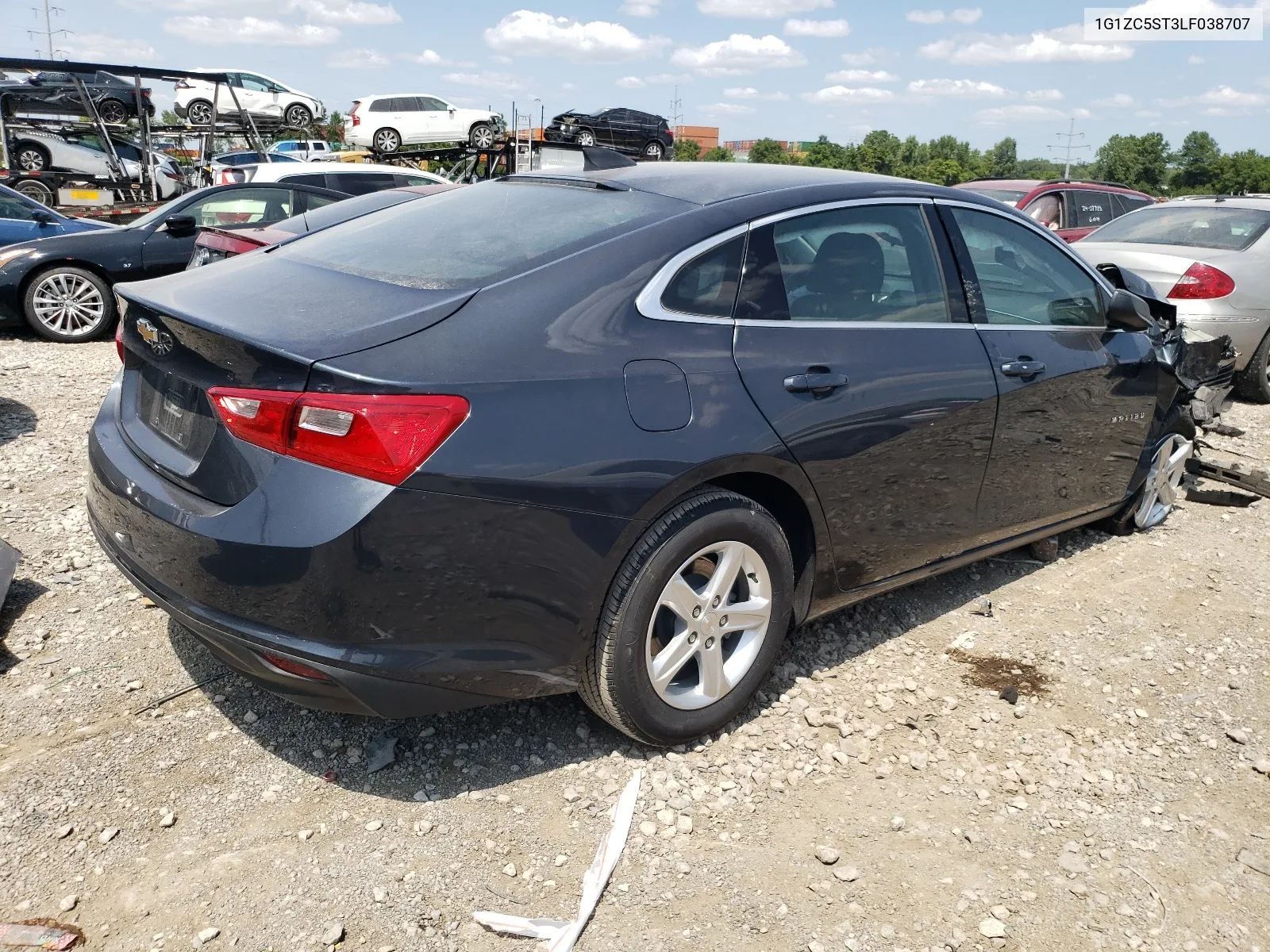 2020 Chevrolet Malibu Ls VIN: 1G1ZC5ST3LF038707 Lot: 63873714