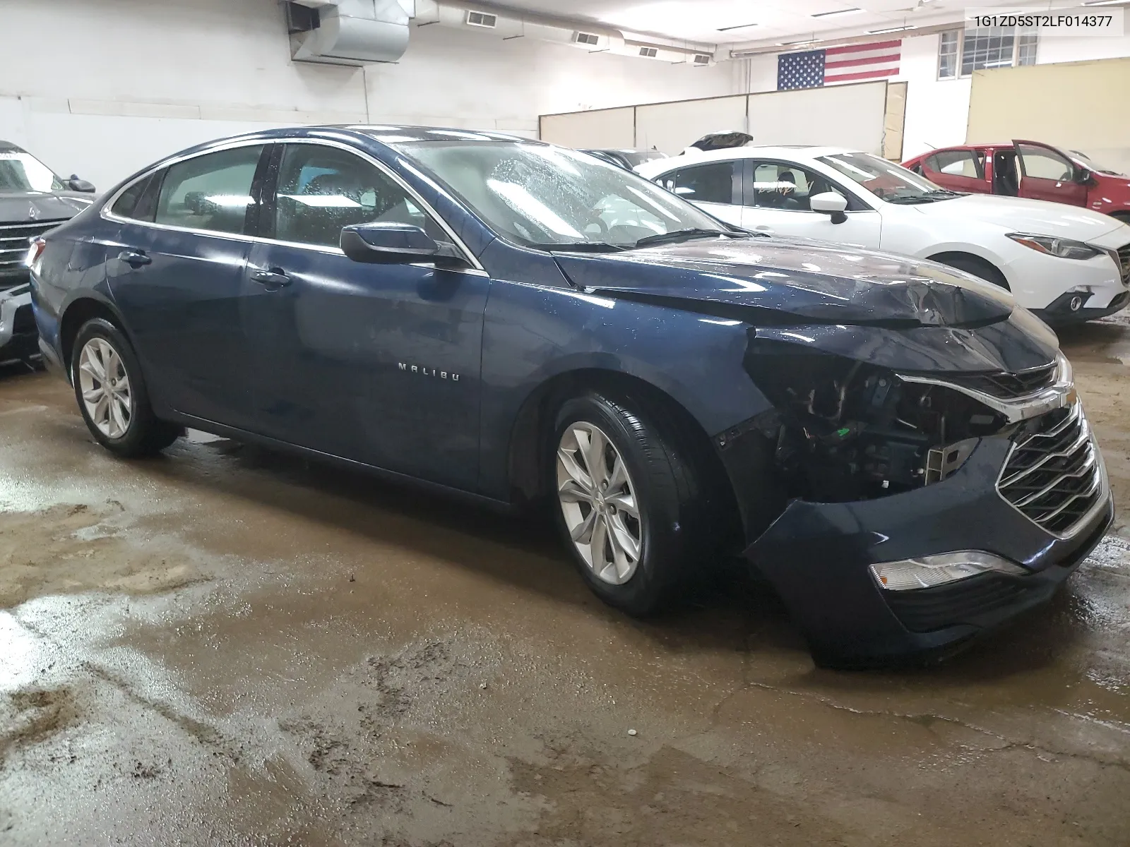 2020 Chevrolet Malibu Lt VIN: 1G1ZD5ST2LF014377 Lot: 63990974