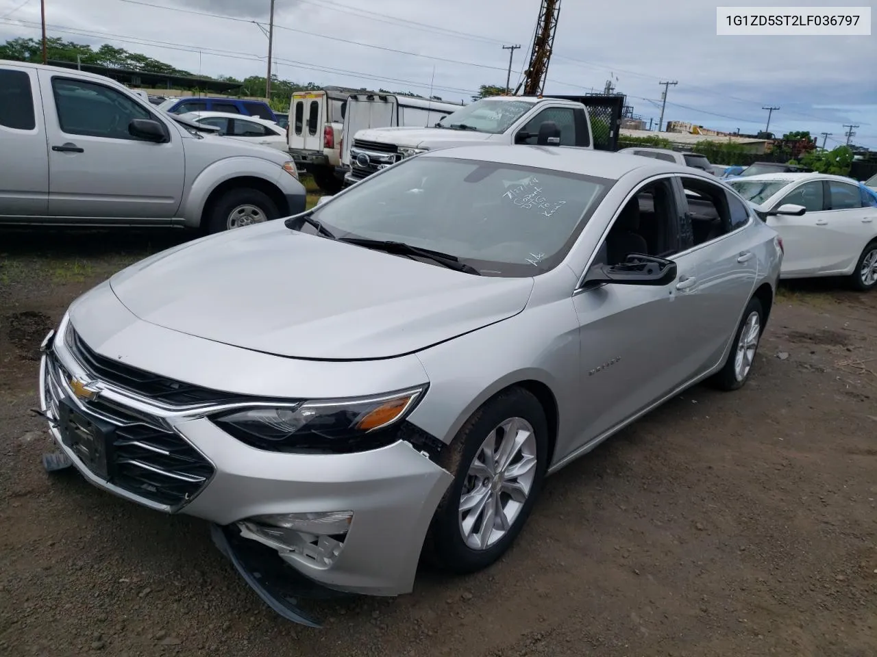 1G1ZD5ST2LF036797 2020 Chevrolet Malibu Lt