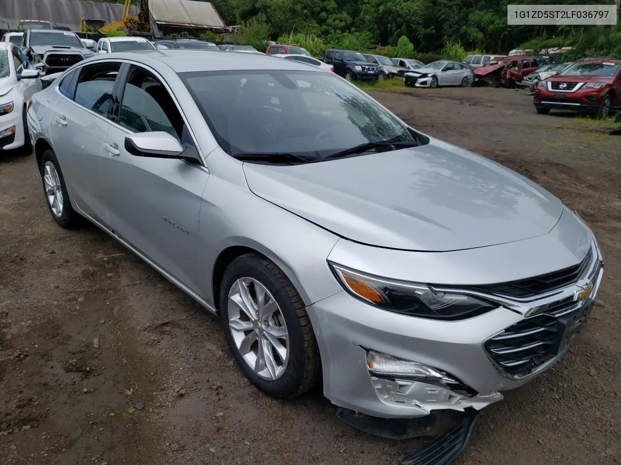 2020 Chevrolet Malibu Lt VIN: 1G1ZD5ST2LF036797 Lot: 64281594