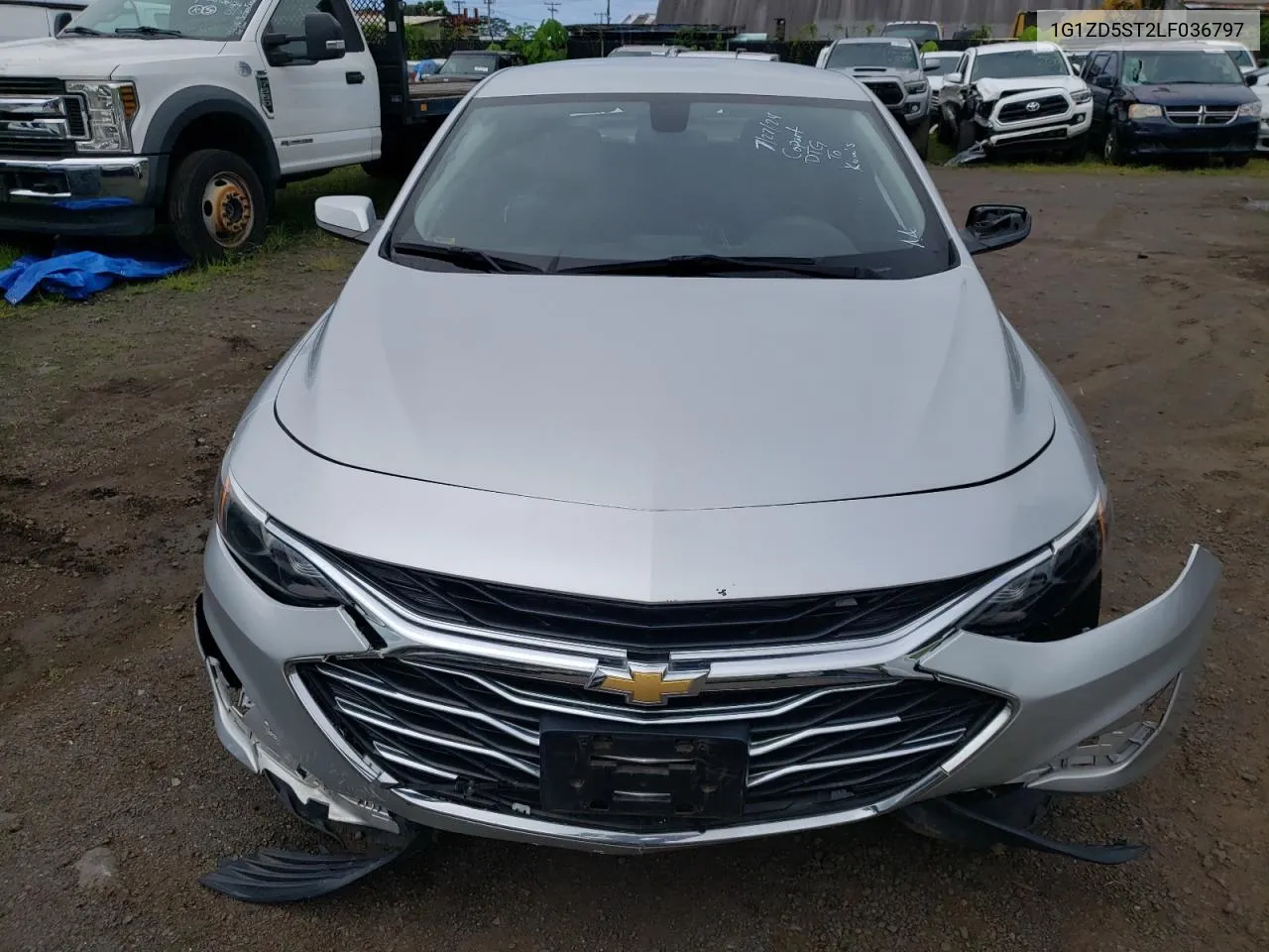 2020 Chevrolet Malibu Lt VIN: 1G1ZD5ST2LF036797 Lot: 64281594