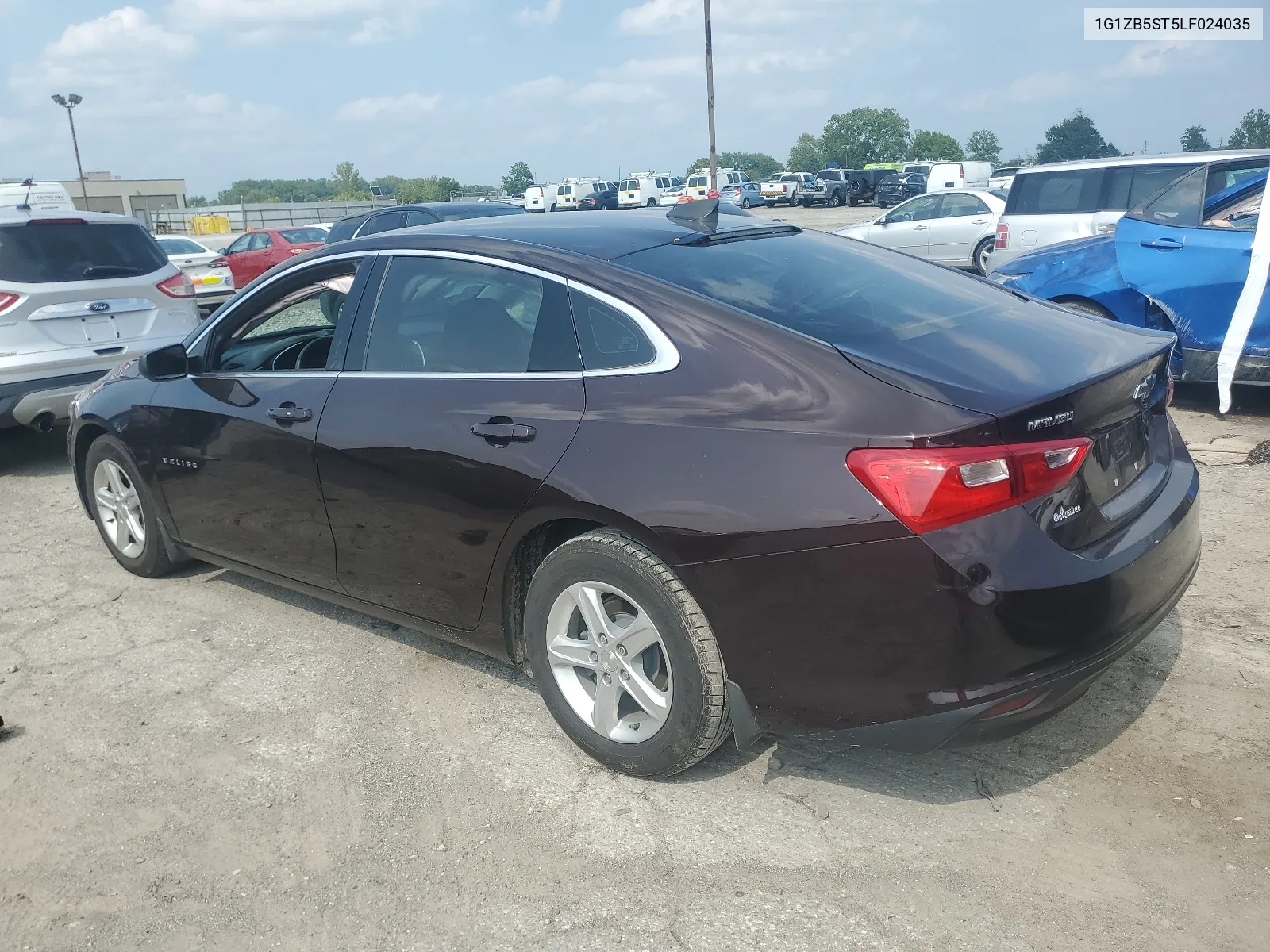 2020 Chevrolet Malibu Ls VIN: 1G1ZB5ST5LF024035 Lot: 64436344