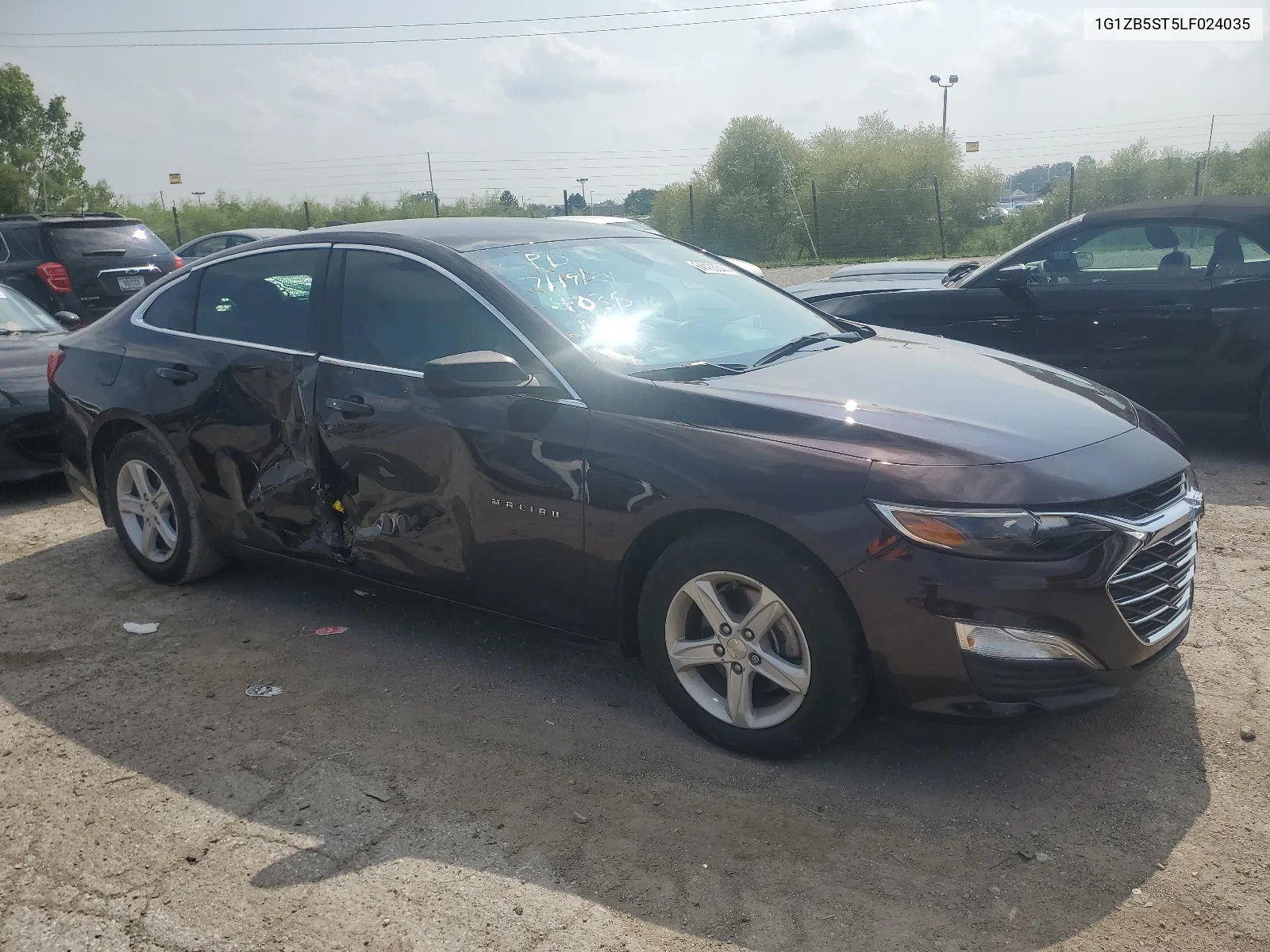 2020 Chevrolet Malibu Ls VIN: 1G1ZB5ST5LF024035 Lot: 64436344