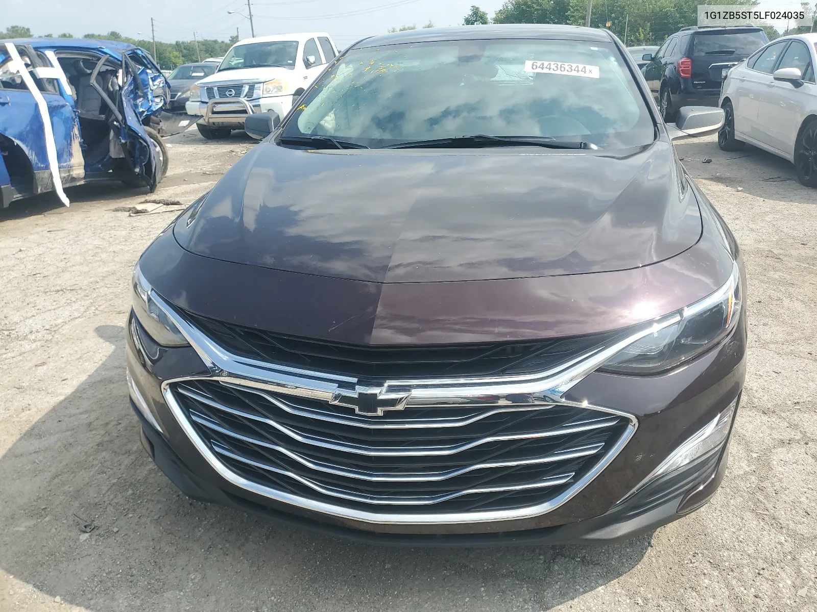 2020 Chevrolet Malibu Ls VIN: 1G1ZB5ST5LF024035 Lot: 64436344