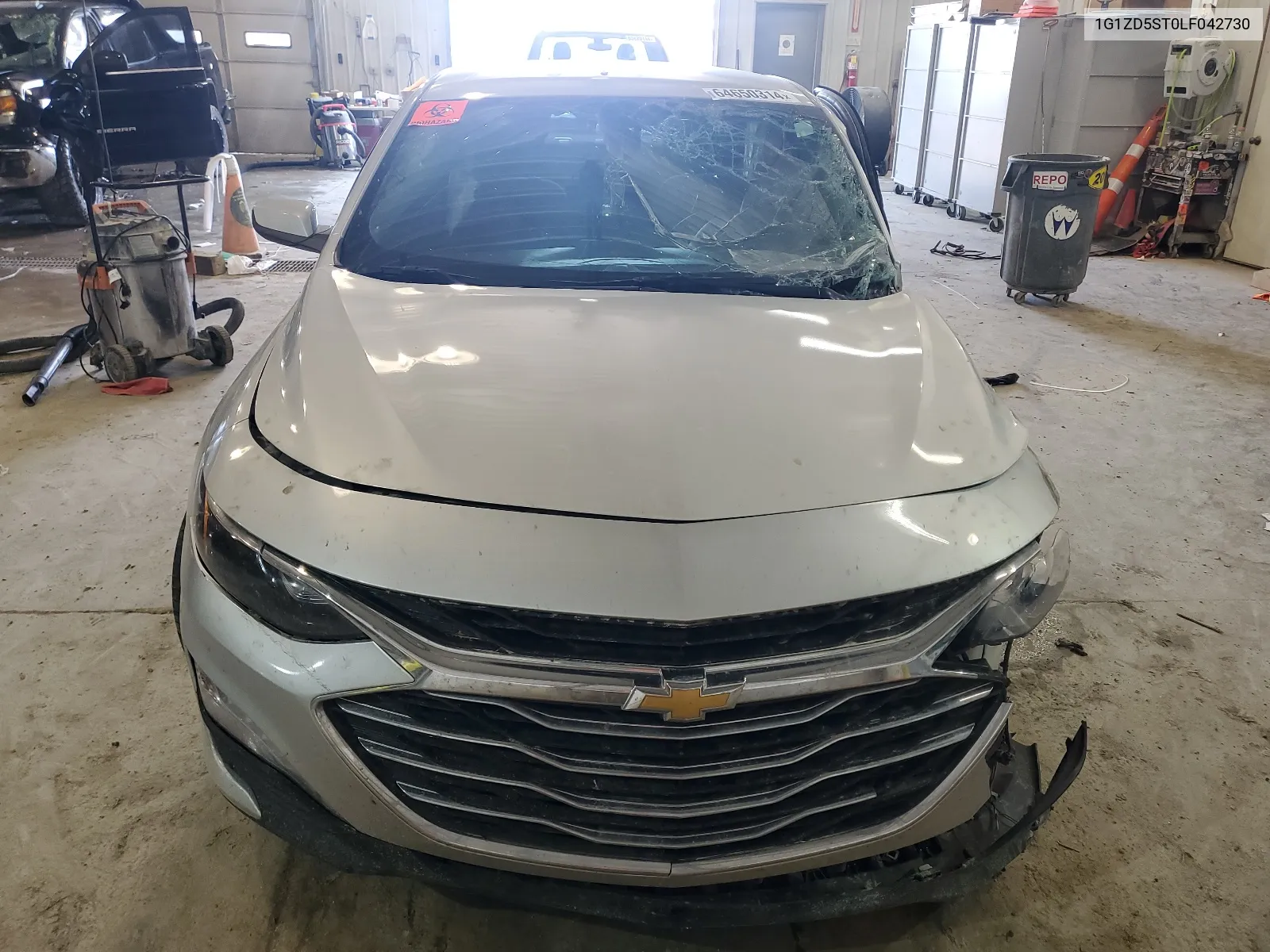 2020 Chevrolet Malibu Lt VIN: 1G1ZD5ST0LF042730 Lot: 64650314