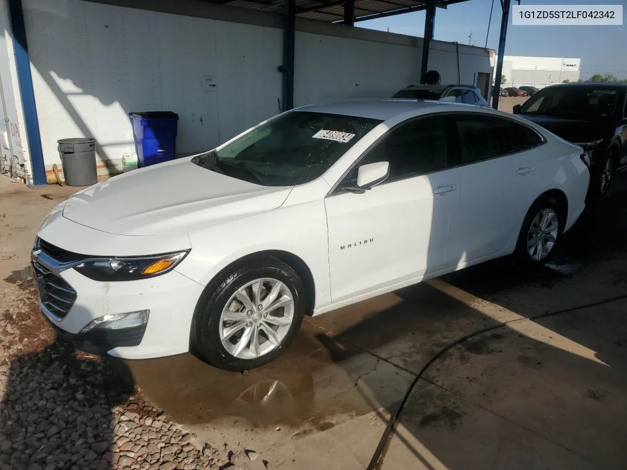 2020 Chevrolet Malibu Lt VIN: 1G1ZD5ST2LF042342 Lot: 64890834