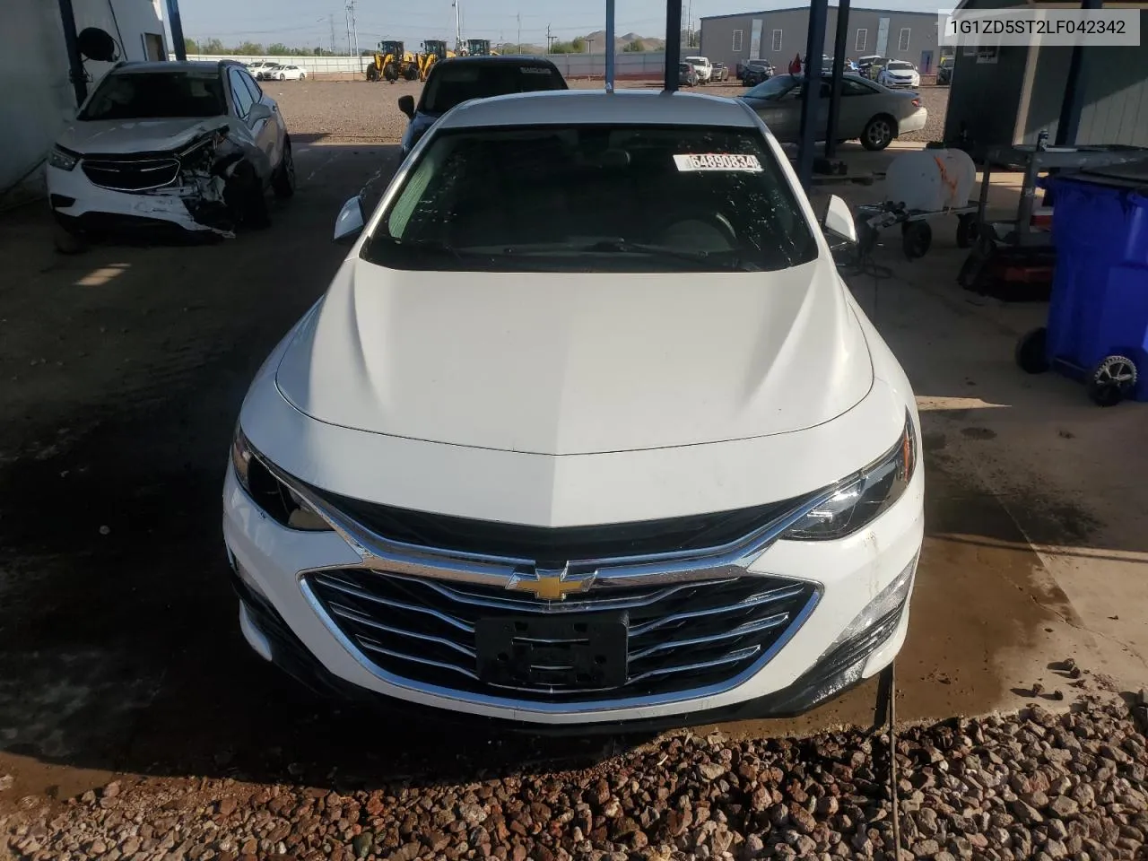 2020 Chevrolet Malibu Lt VIN: 1G1ZD5ST2LF042342 Lot: 64890834