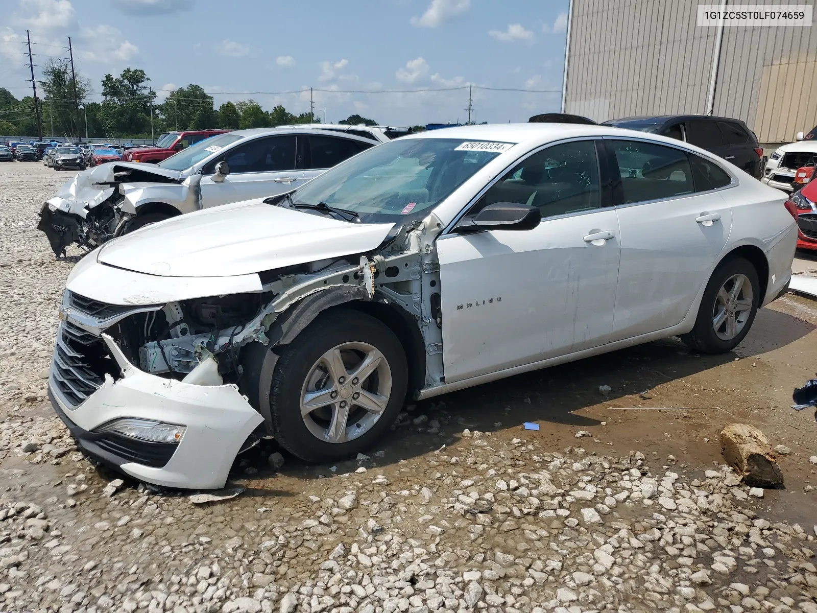 2020 Chevrolet Malibu Ls VIN: 1G1ZC5ST0LF074659 Lot: 65010334