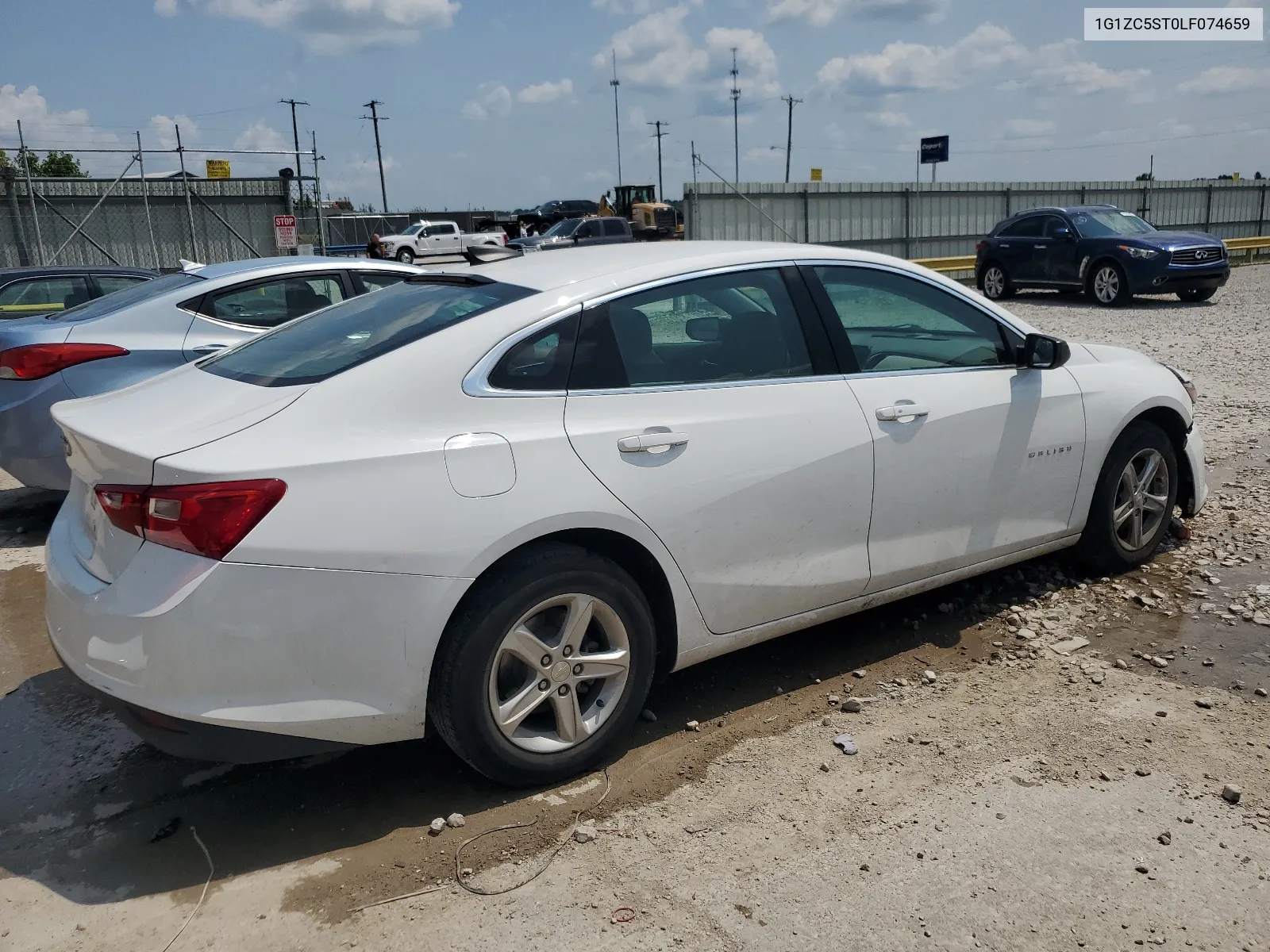 2020 Chevrolet Malibu Ls VIN: 1G1ZC5ST0LF074659 Lot: 65010334