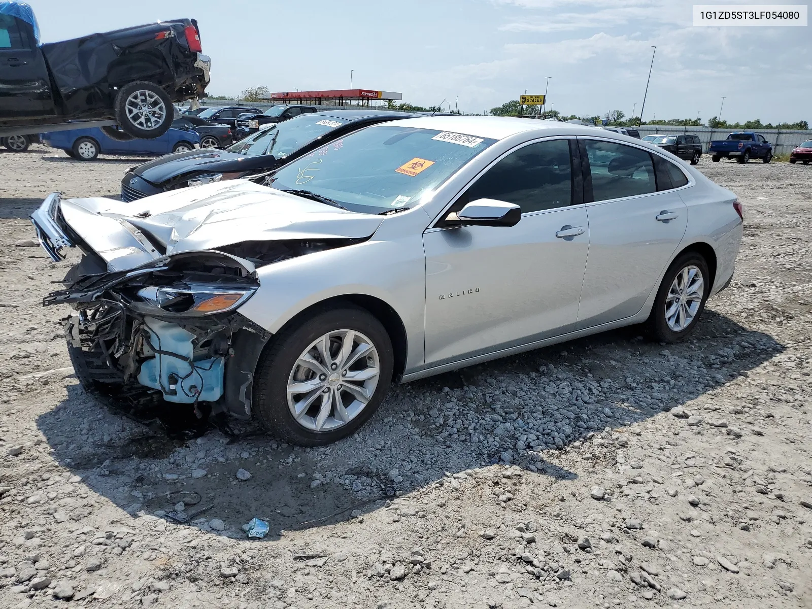 2020 Chevrolet Malibu Lt VIN: 1G1ZD5ST3LF054080 Lot: 65186764