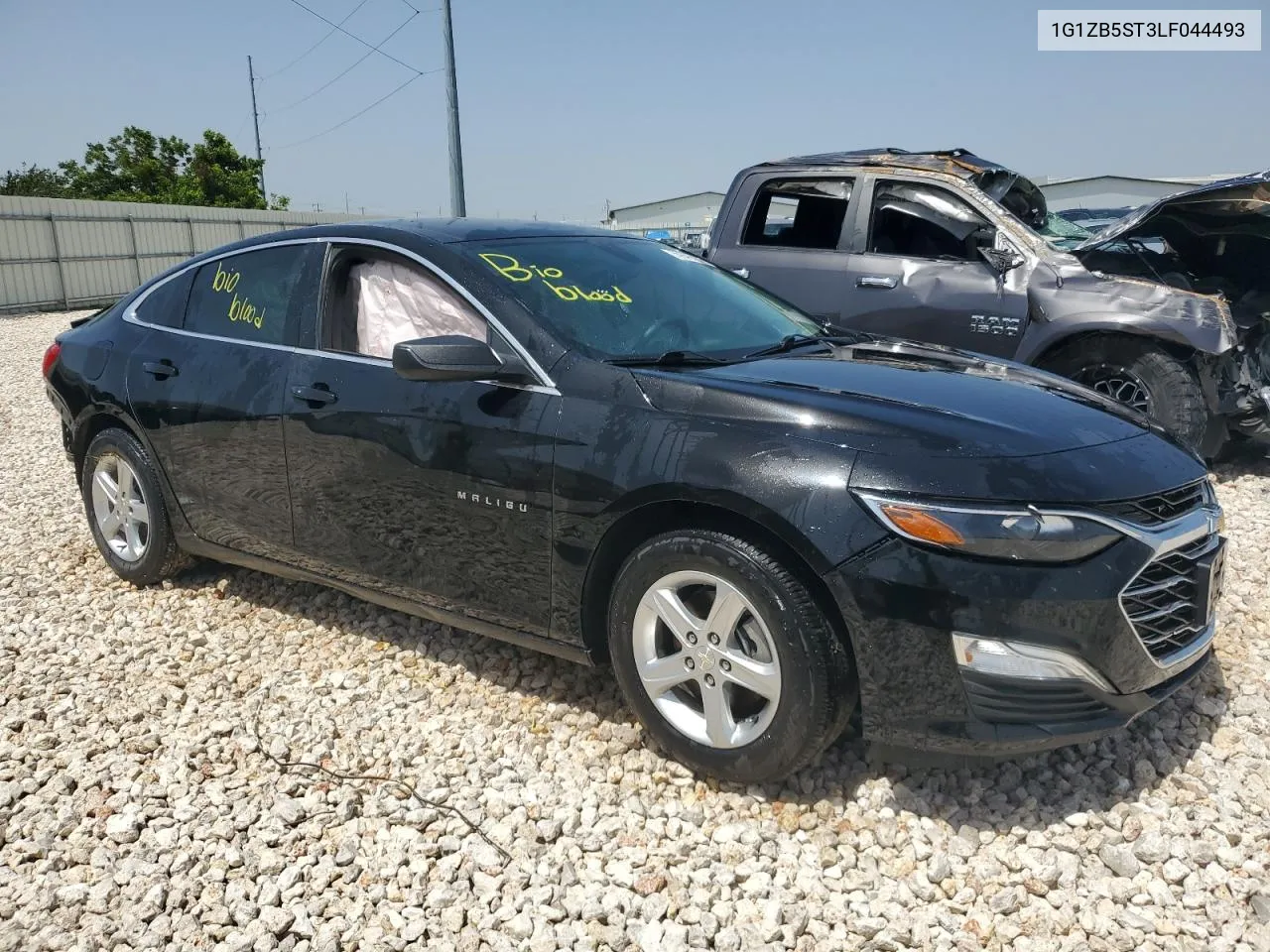 2020 Chevrolet Malibu Ls VIN: 1G1ZB5ST3LF044493 Lot: 65252714