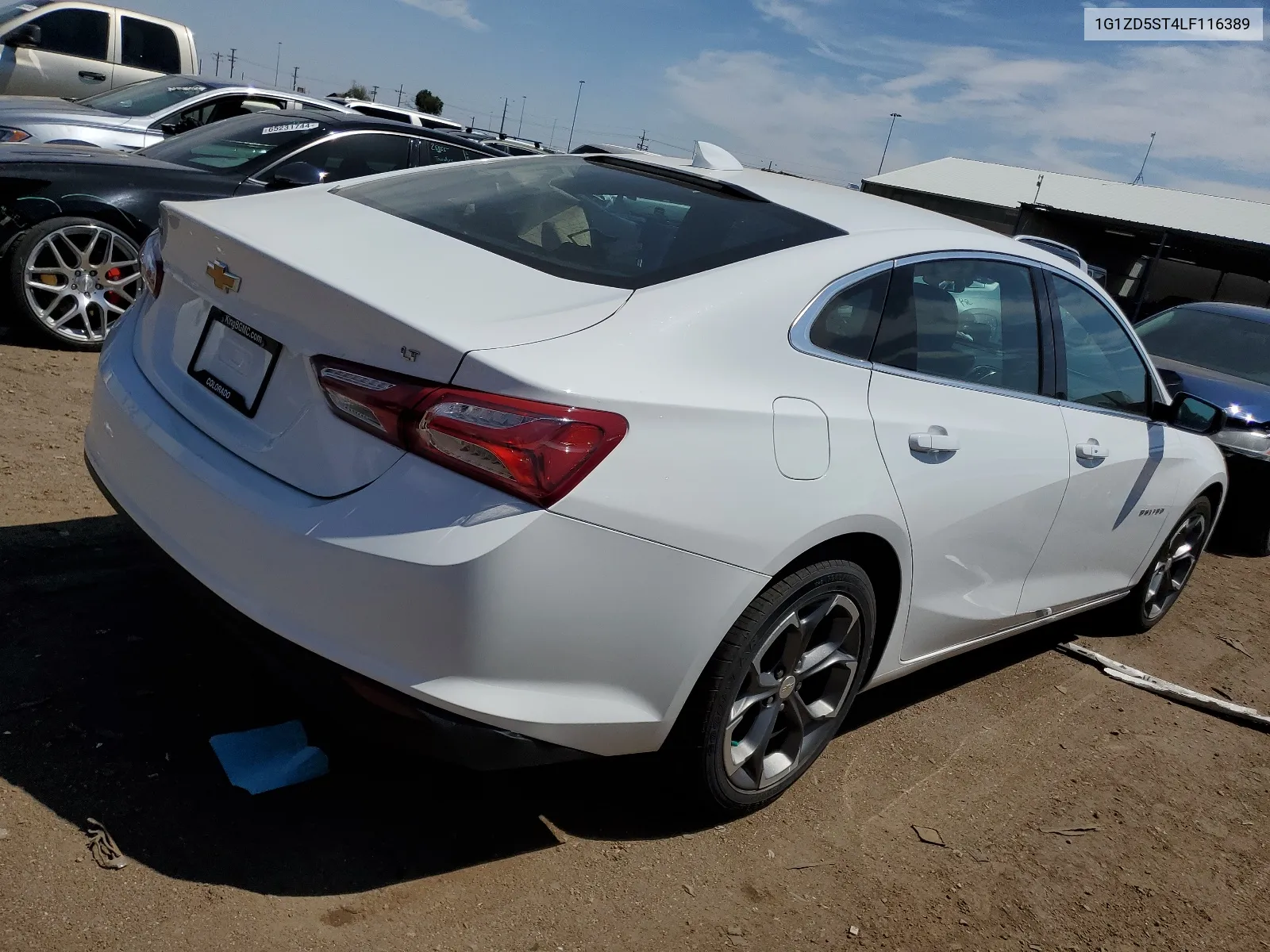 2020 Chevrolet Malibu Lt VIN: 1G1ZD5ST4LF116389 Lot: 65275954