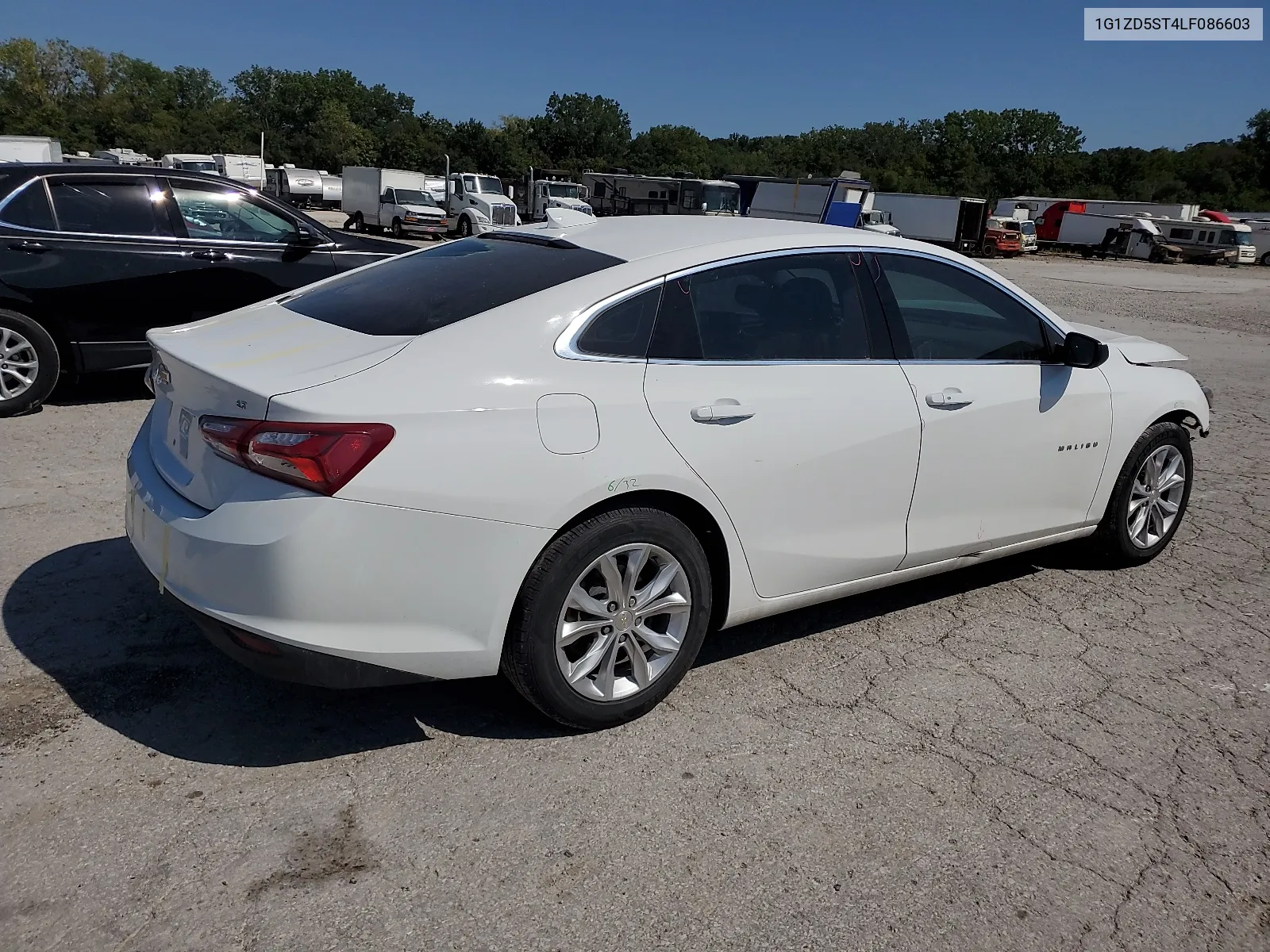 2020 Chevrolet Malibu Lt VIN: 1G1ZD5ST4LF086603 Lot: 65387874