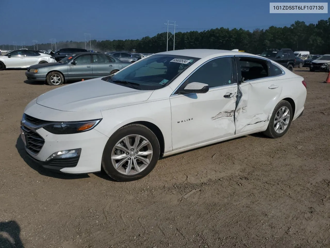 2020 Chevrolet Malibu Lt VIN: 1G1ZD5ST6LF107130 Lot: 65800534