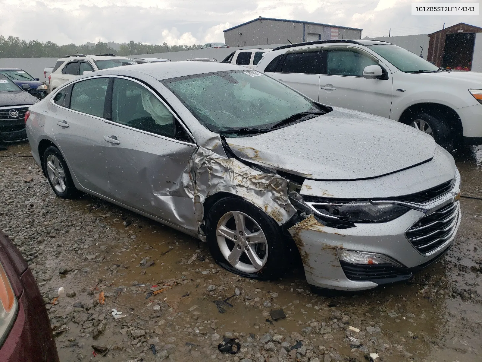 2020 Chevrolet Malibu Ls VIN: 1G1ZB5ST2LF144343 Lot: 65919614