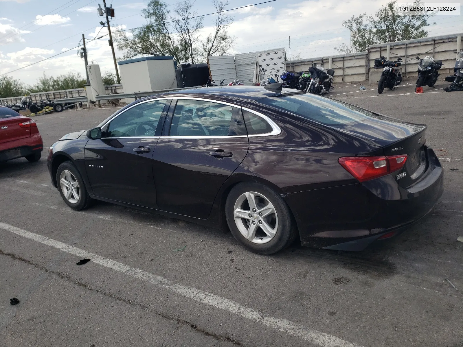 2020 Chevrolet Malibu Ls VIN: 1G1ZB5ST2LF128224 Lot: 66213614