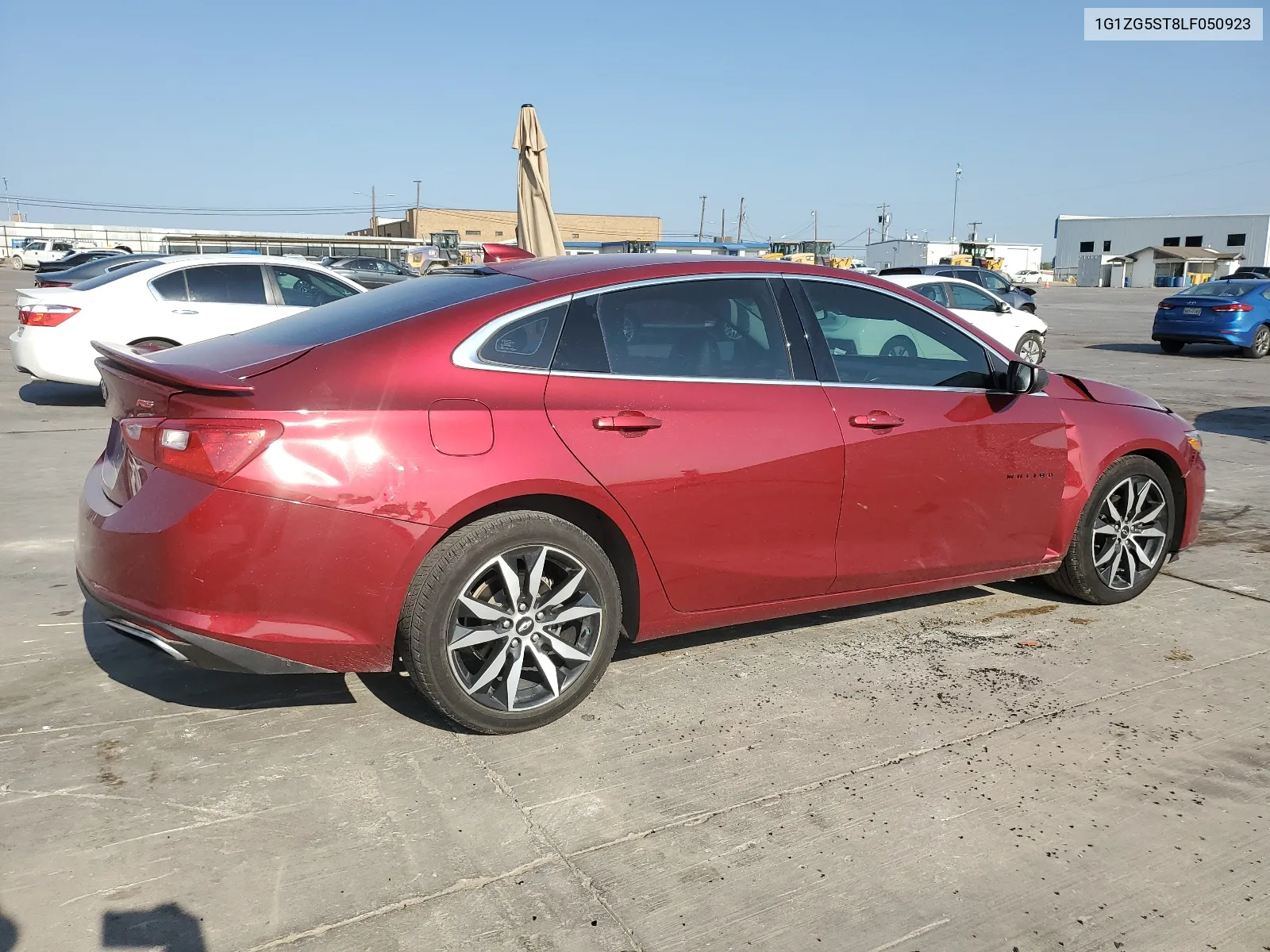 2020 Chevrolet Malibu Rs VIN: 1G1ZG5ST8LF050923 Lot: 66219314