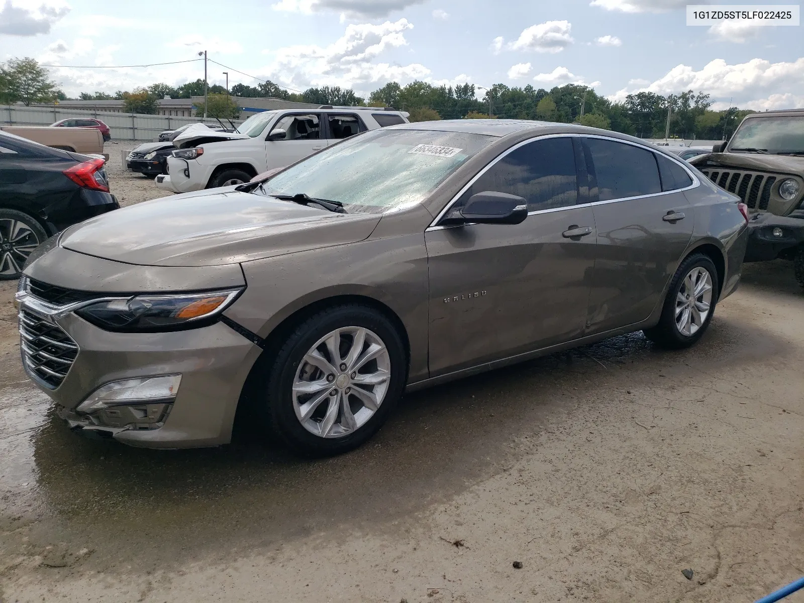 2020 Chevrolet Malibu Lt VIN: 1G1ZD5ST5LF022425 Lot: 66346334