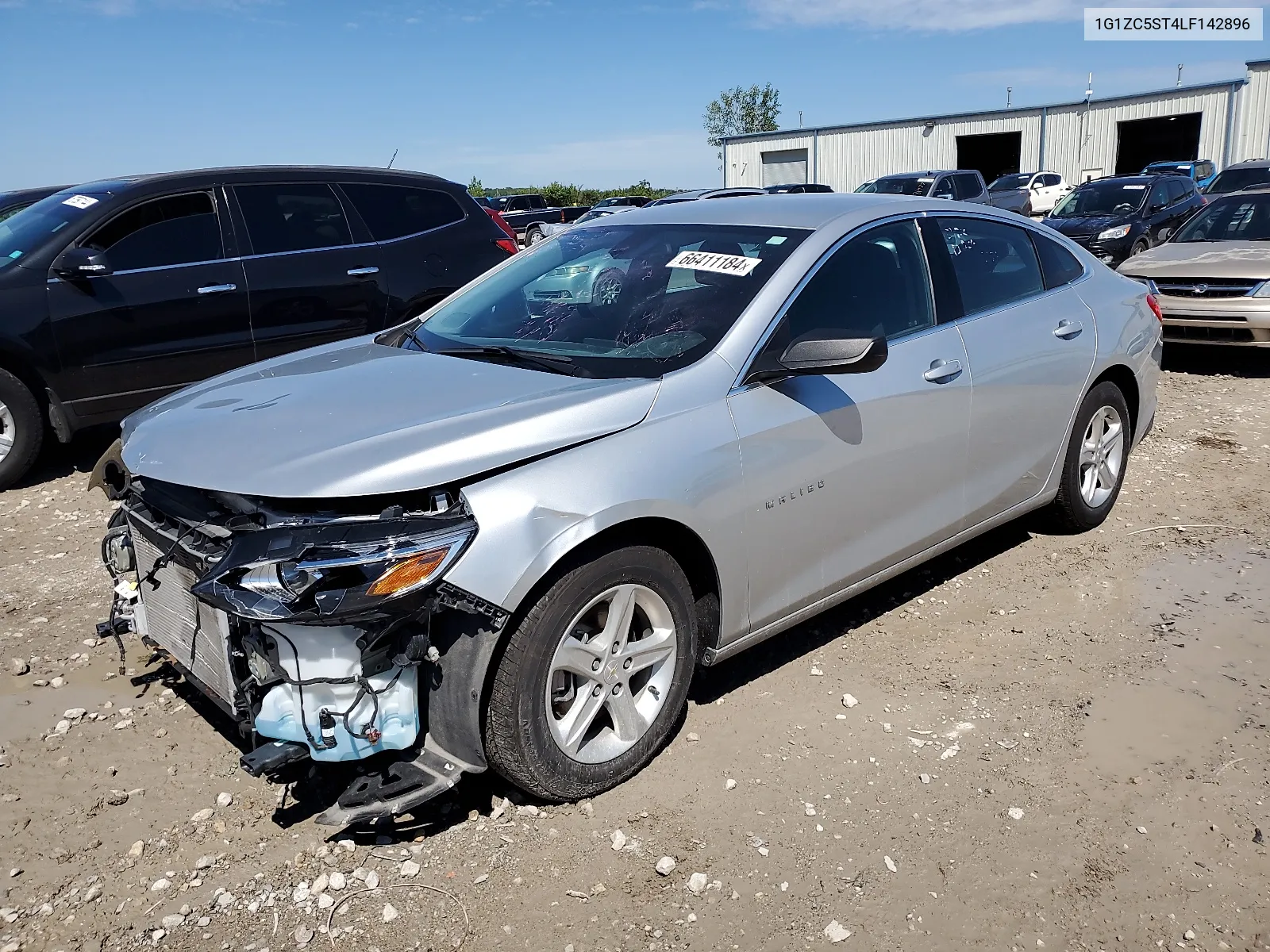 2020 Chevrolet Malibu Ls VIN: 1G1ZC5ST4LF142896 Lot: 66411184