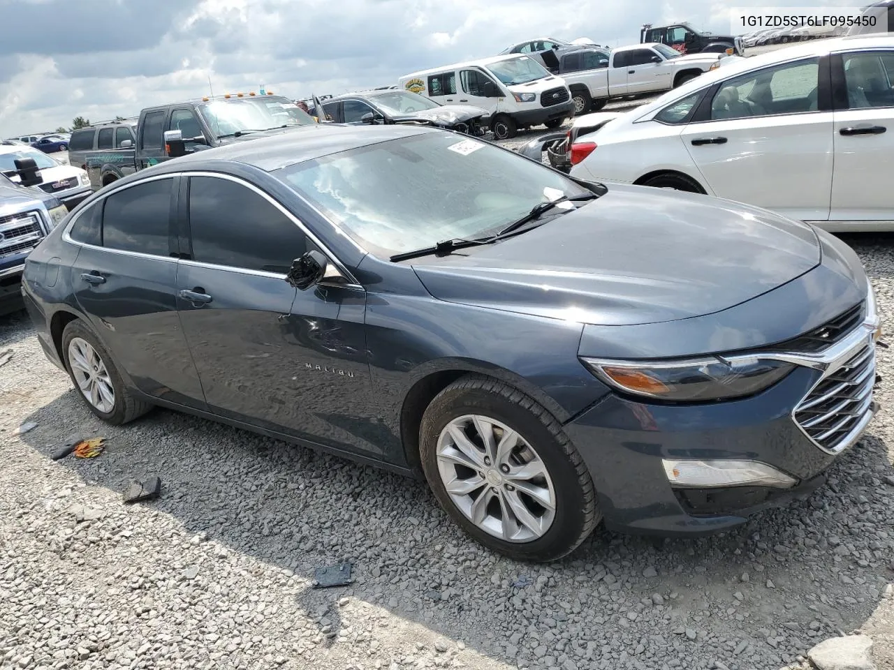 2020 Chevrolet Malibu Lt VIN: 1G1ZD5ST6LF095450 Lot: 66427074