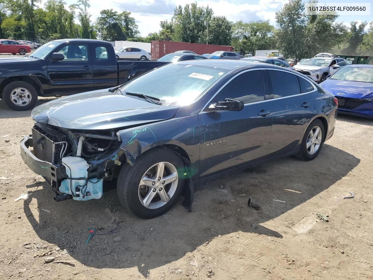 2020 Chevrolet Malibu Ls VIN: 1G1ZB5ST4LF009560 Lot: 66552164