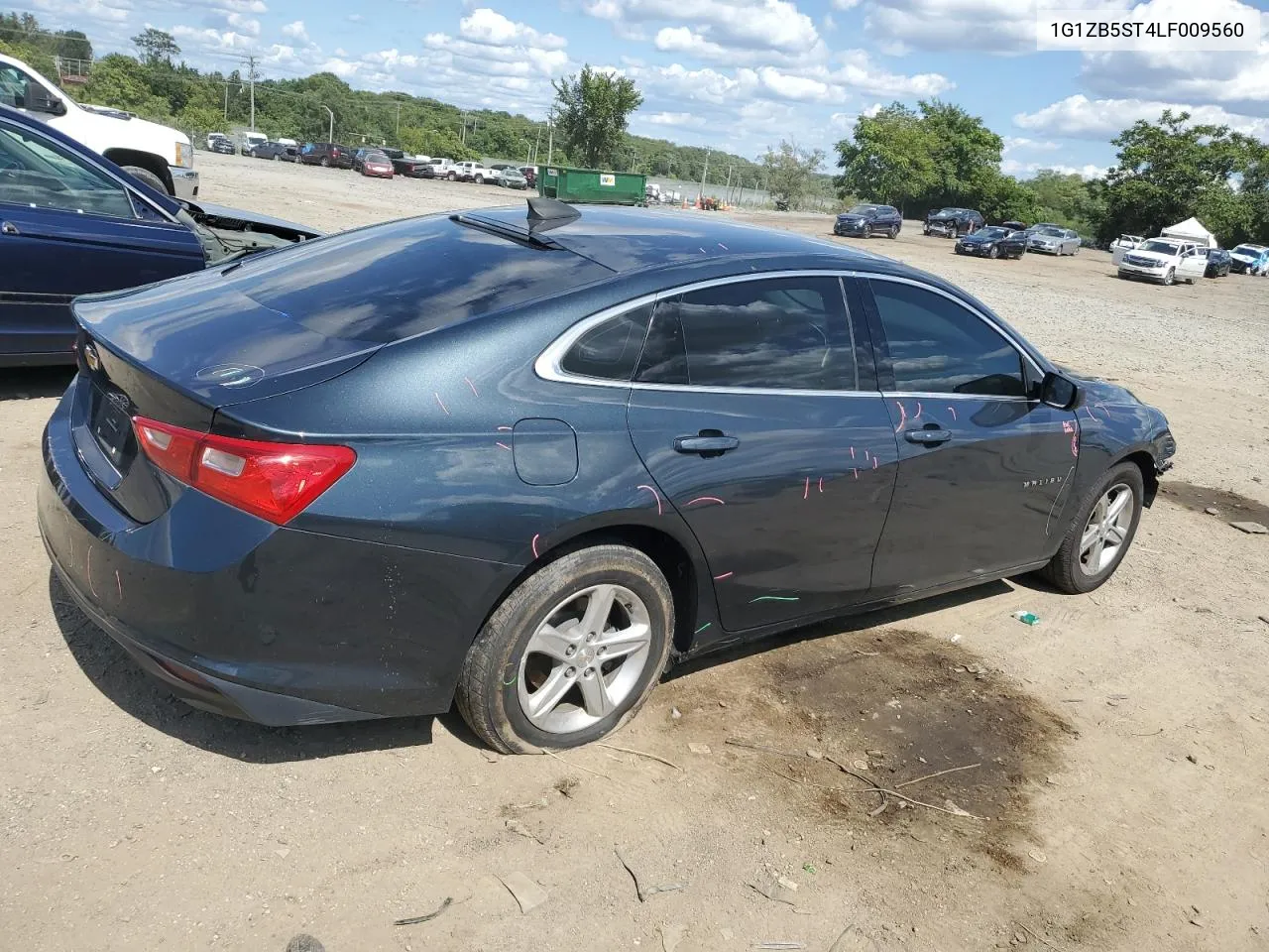 2020 Chevrolet Malibu Ls VIN: 1G1ZB5ST4LF009560 Lot: 66552164