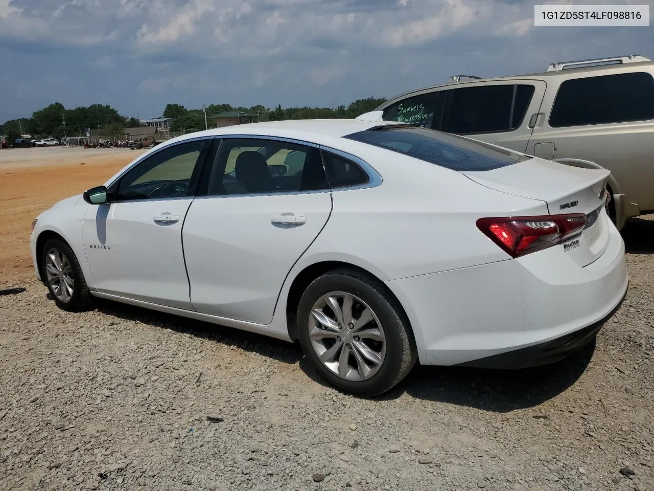 2020 Chevrolet Malibu Lt VIN: 1G1ZD5ST4LF098816 Lot: 66587594