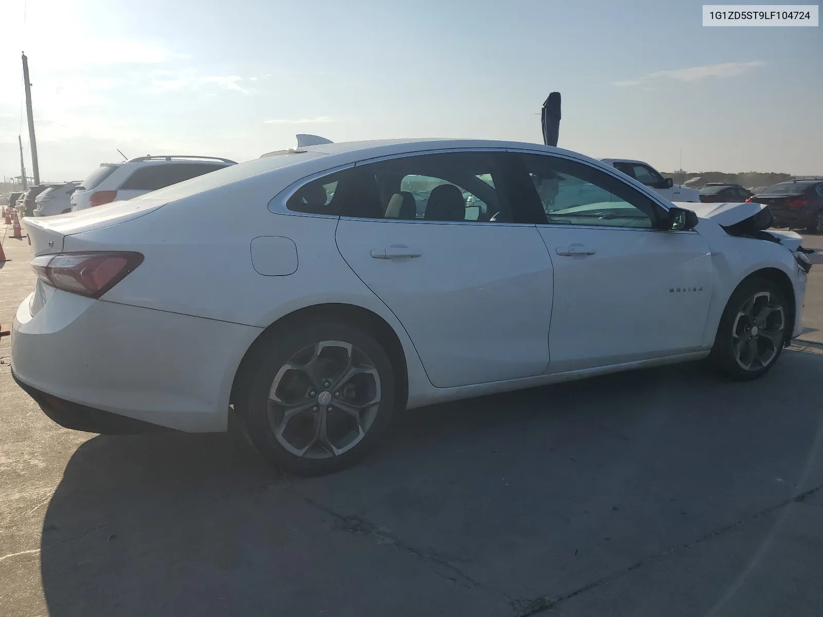 2020 Chevrolet Malibu Lt VIN: 1G1ZD5ST9LF104724 Lot: 66774464