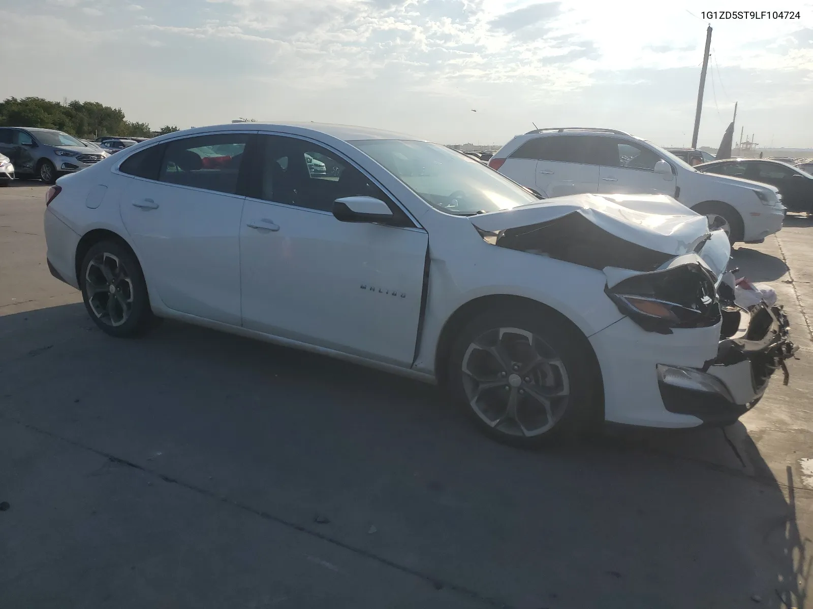 2020 Chevrolet Malibu Lt VIN: 1G1ZD5ST9LF104724 Lot: 66774464