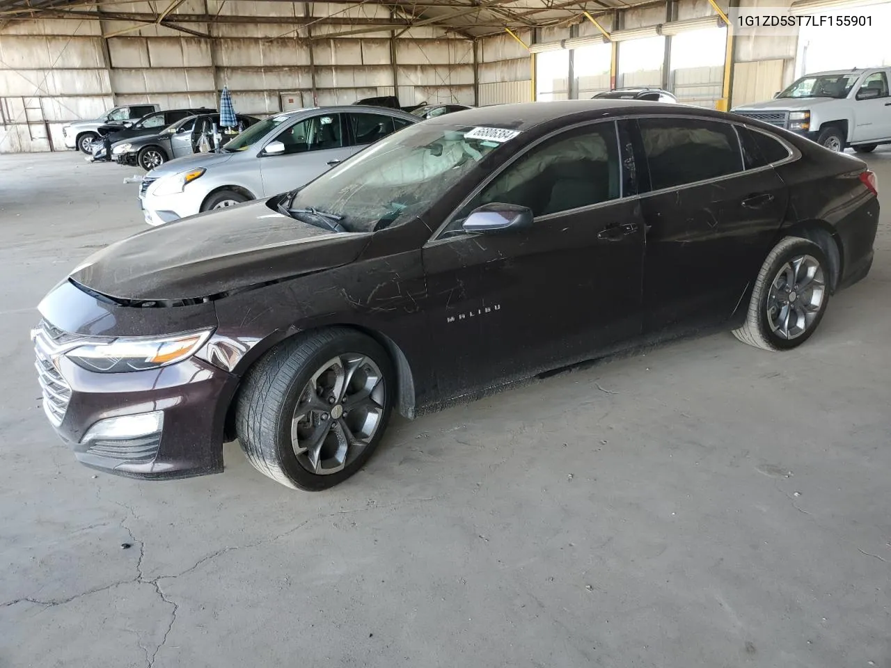 2020 Chevrolet Malibu Lt VIN: 1G1ZD5ST7LF155901 Lot: 66806384