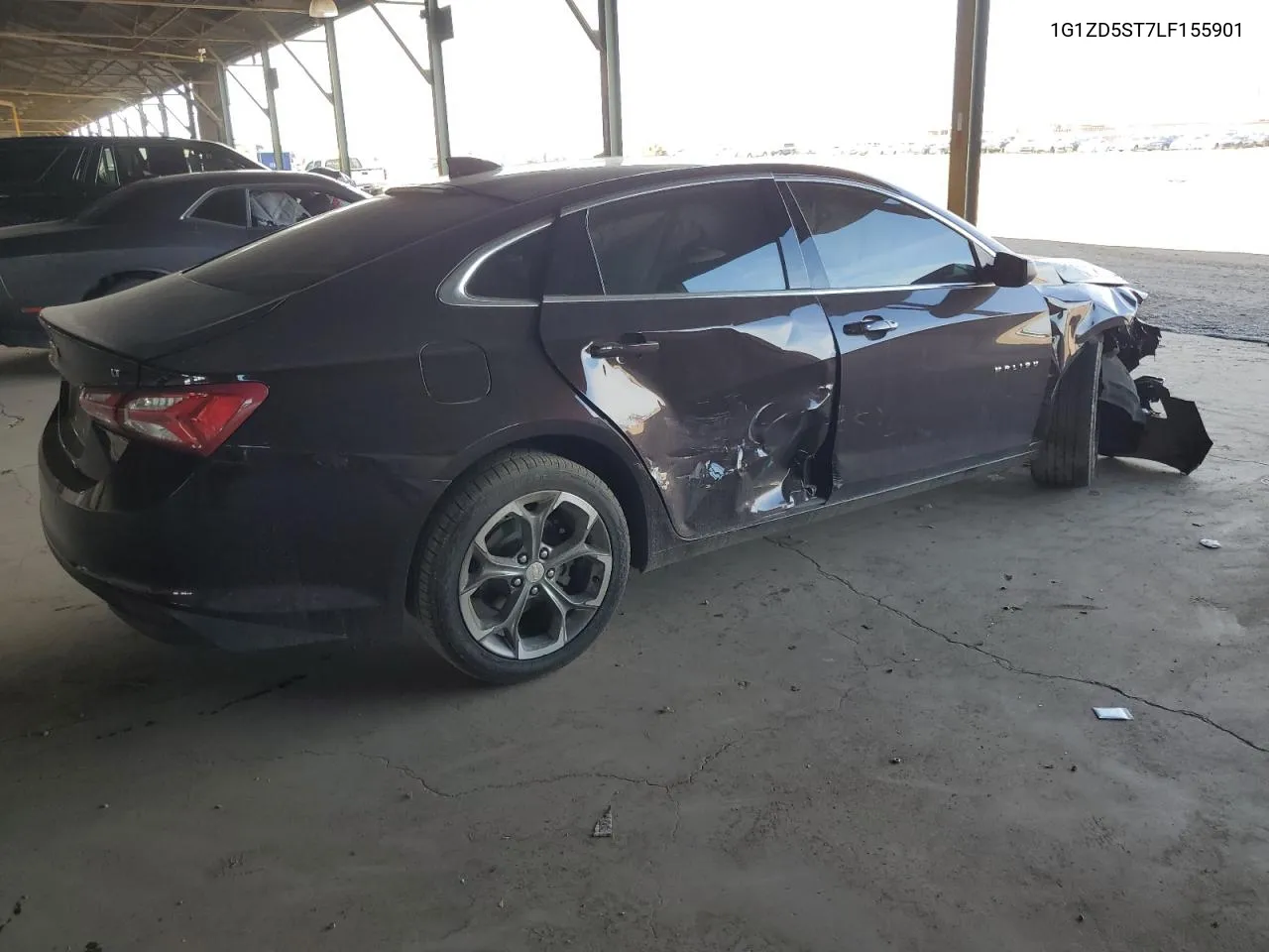 2020 Chevrolet Malibu Lt VIN: 1G1ZD5ST7LF155901 Lot: 66806384