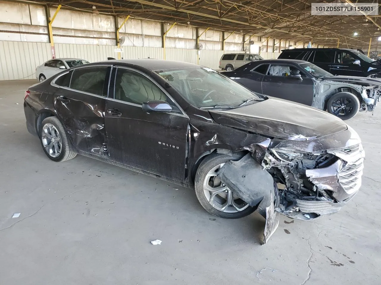 2020 Chevrolet Malibu Lt VIN: 1G1ZD5ST7LF155901 Lot: 66806384