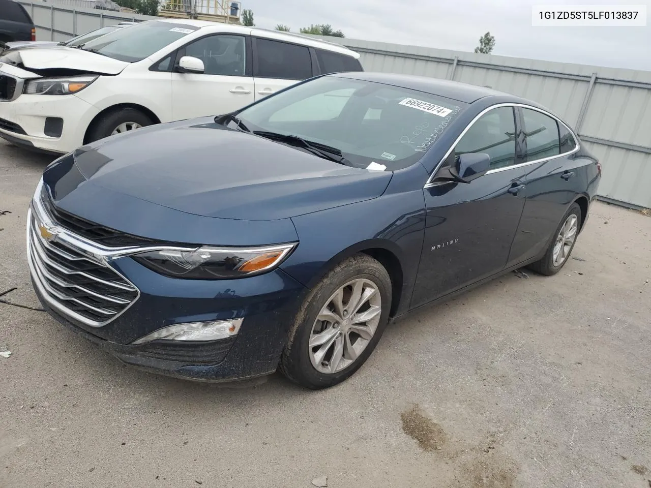 2020 Chevrolet Malibu Lt VIN: 1G1ZD5ST5LF013837 Lot: 66922074