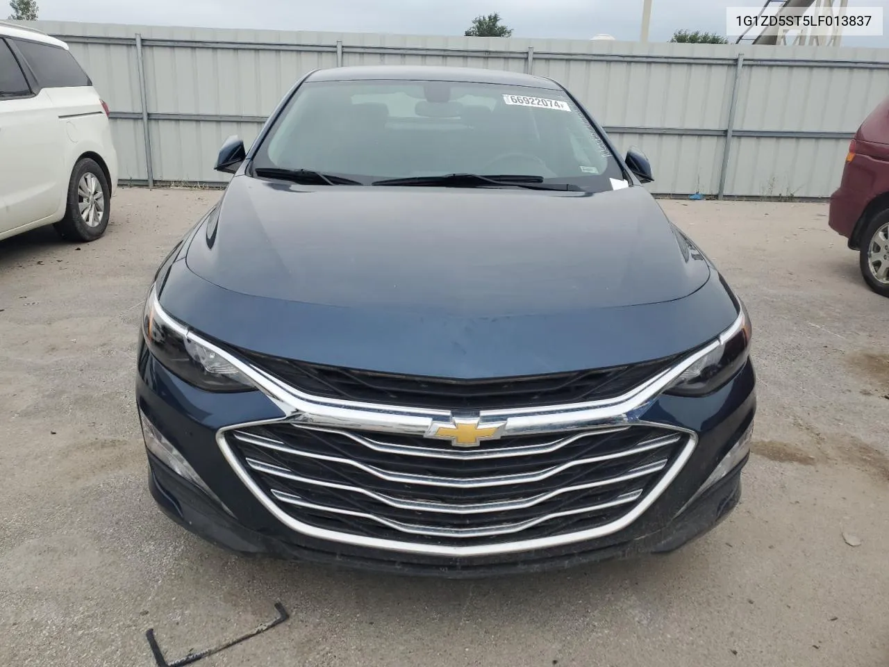 2020 Chevrolet Malibu Lt VIN: 1G1ZD5ST5LF013837 Lot: 66922074