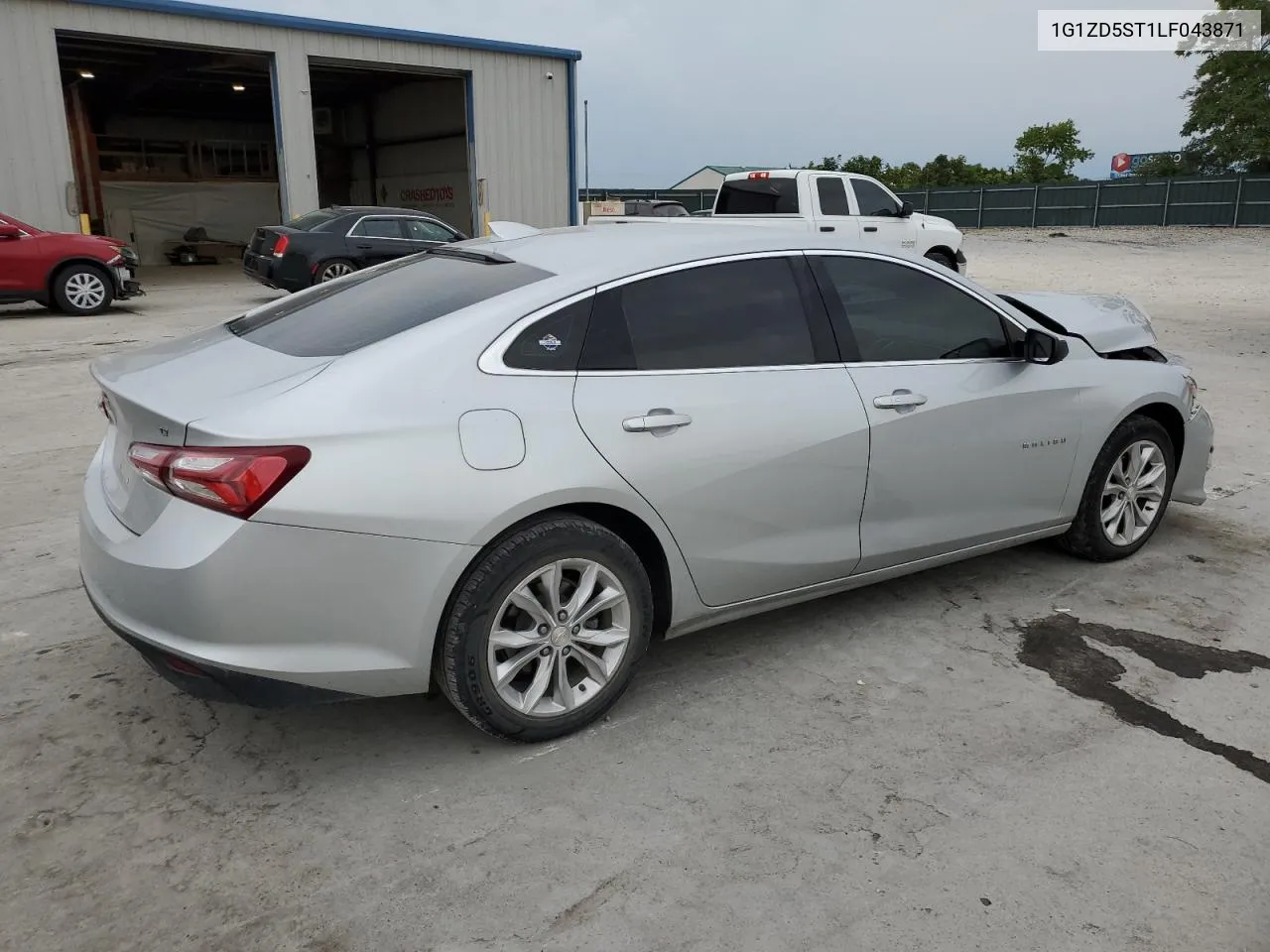 1G1ZD5ST1LF043871 2020 Chevrolet Malibu Lt