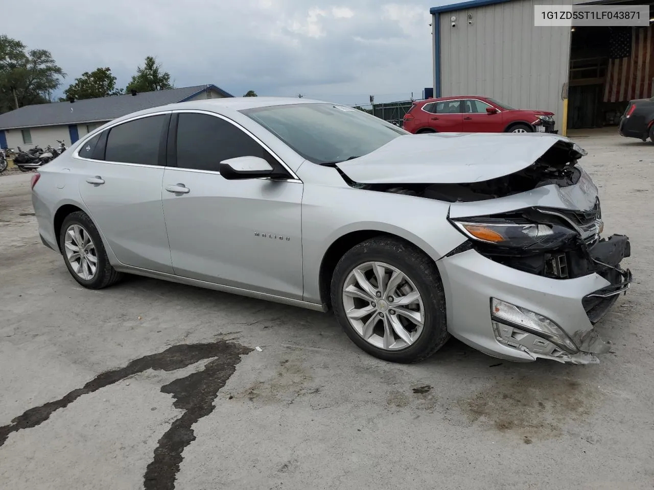 2020 Chevrolet Malibu Lt VIN: 1G1ZD5ST1LF043871 Lot: 66989294