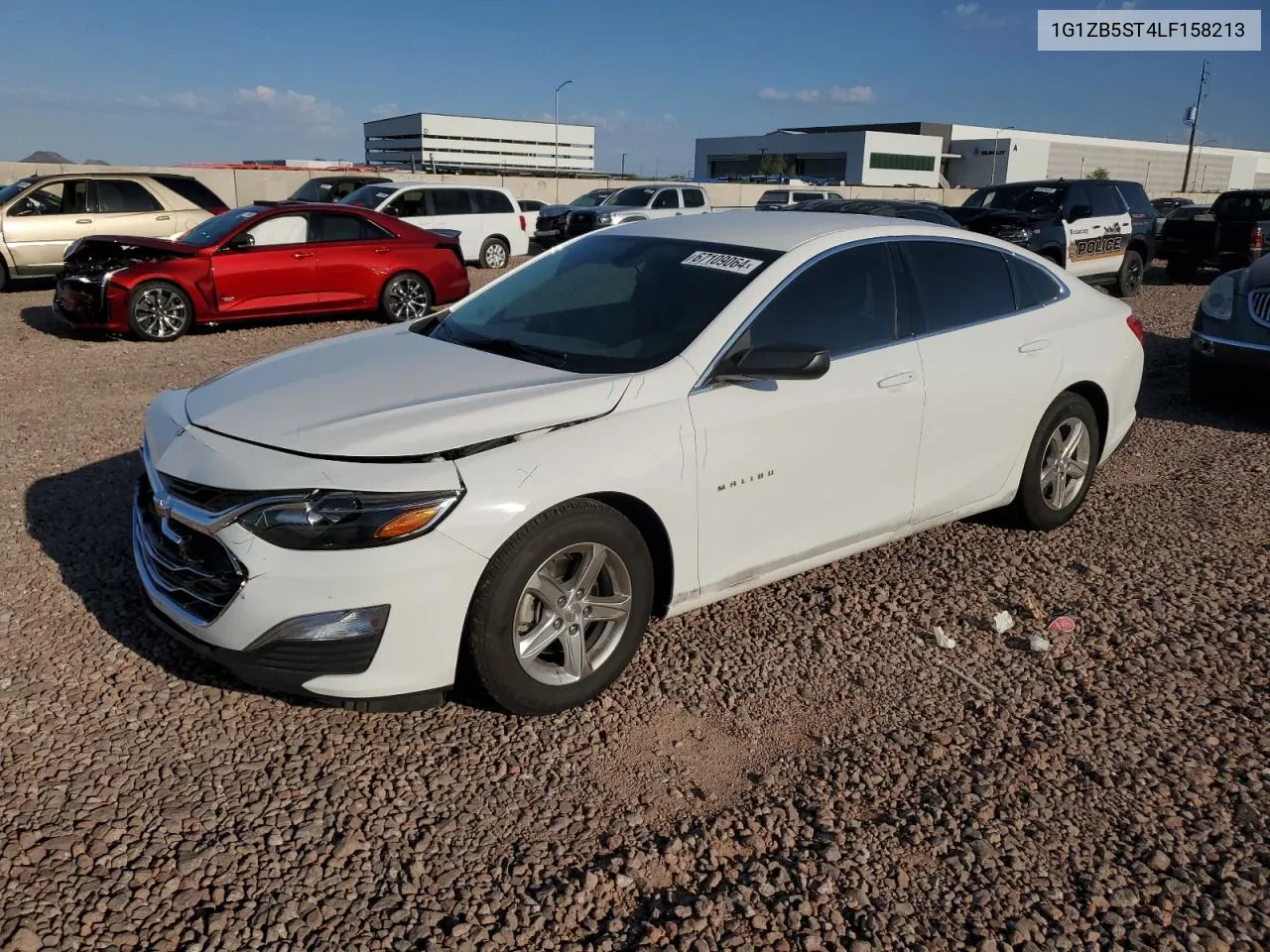 2020 Chevrolet Malibu Ls VIN: 1G1ZB5ST4LF158213 Lot: 67109064