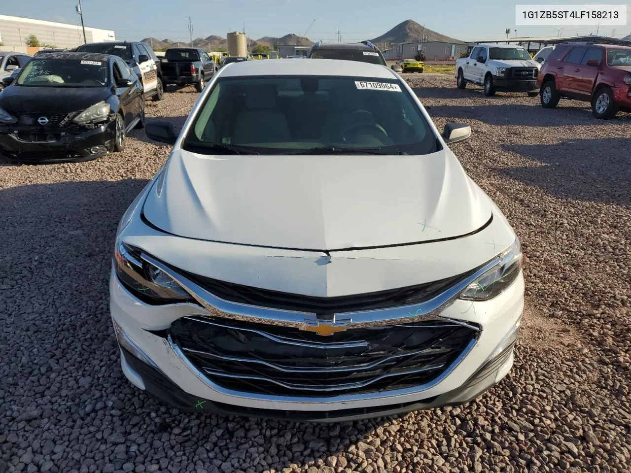 2020 Chevrolet Malibu Ls VIN: 1G1ZB5ST4LF158213 Lot: 67109064