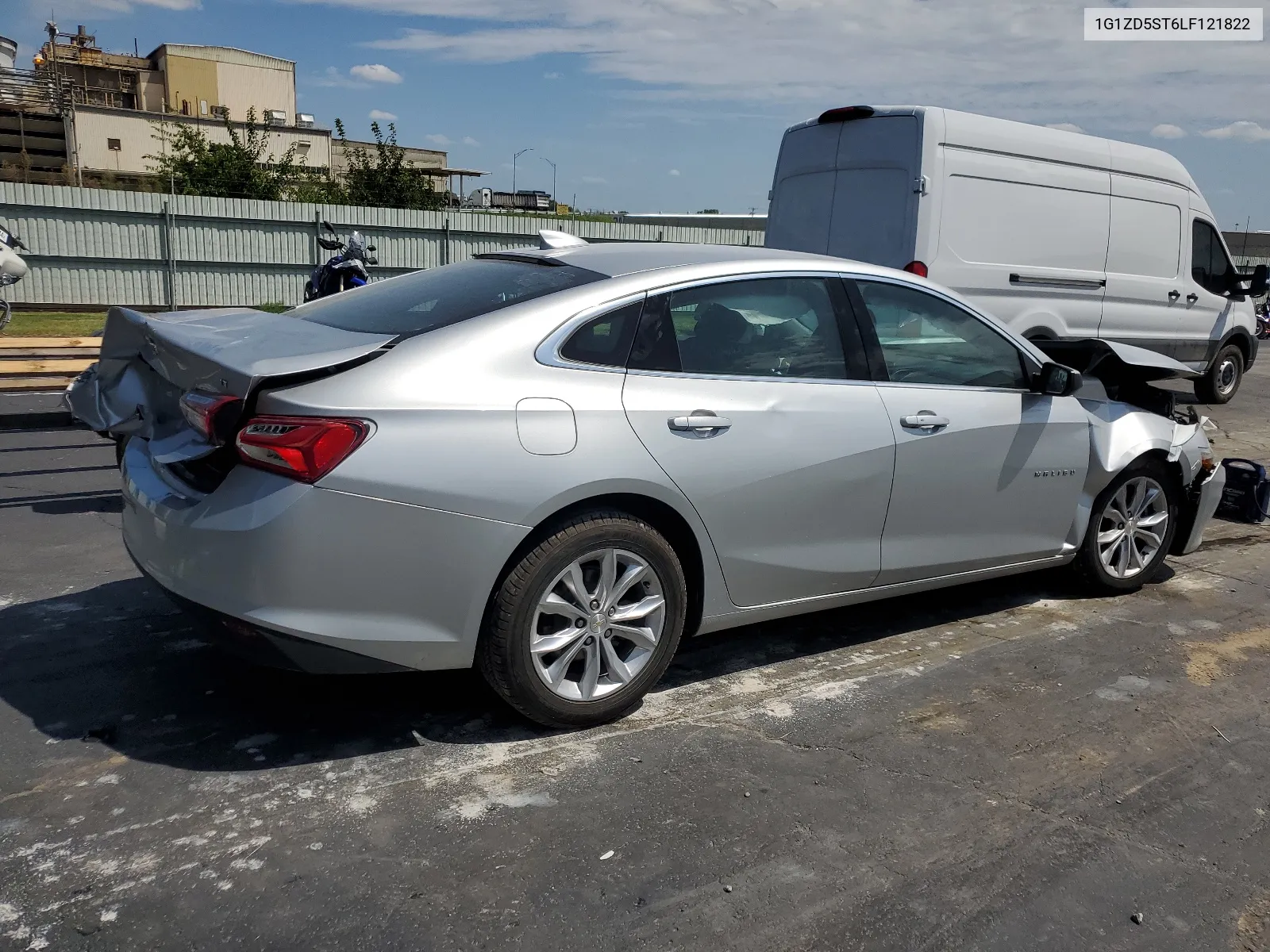 2020 Chevrolet Malibu Lt VIN: 1G1ZD5ST6LF121822 Lot: 67215014