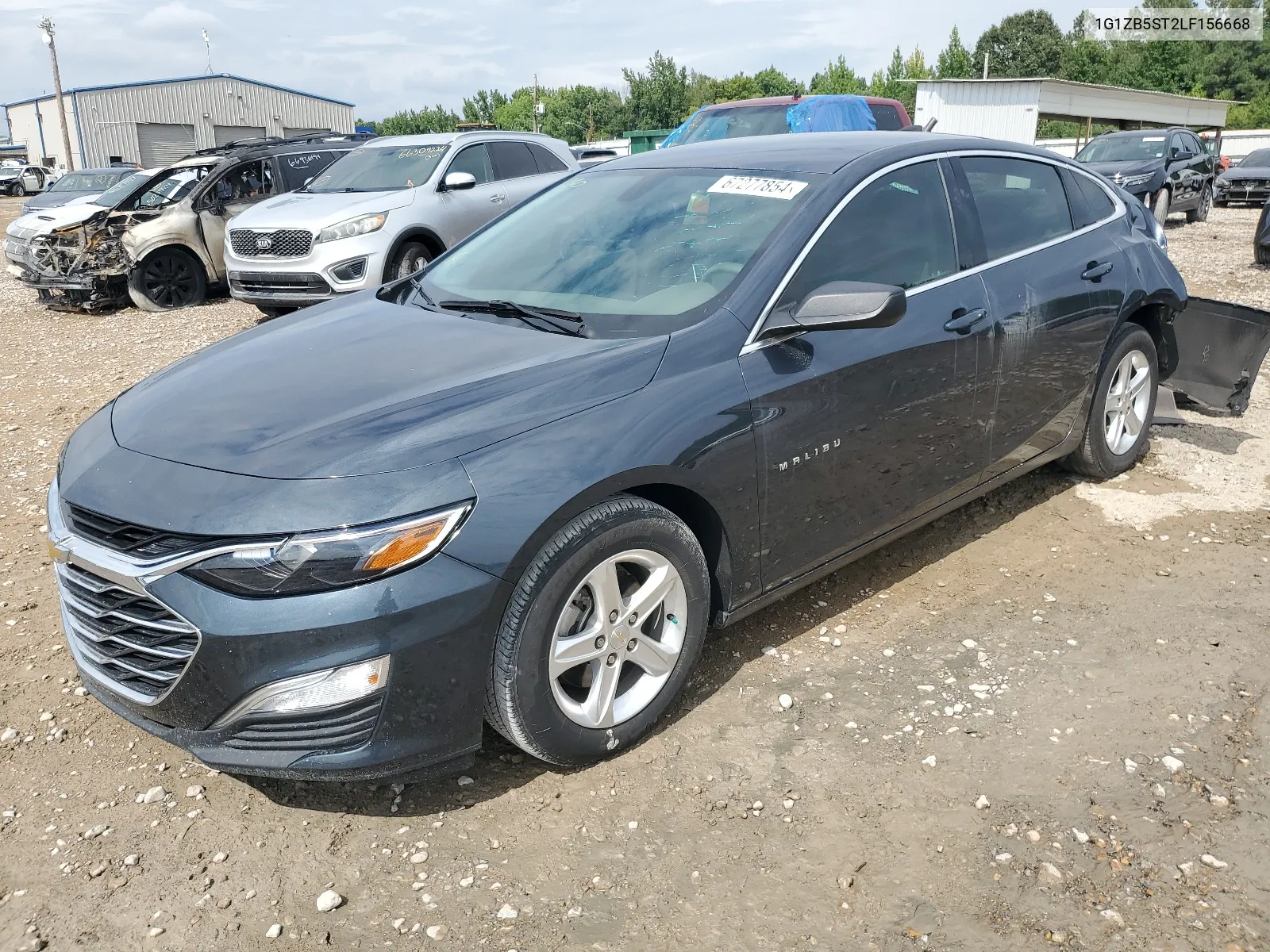 2020 Chevrolet Malibu Ls VIN: 1G1ZB5ST2LF156668 Lot: 67277854