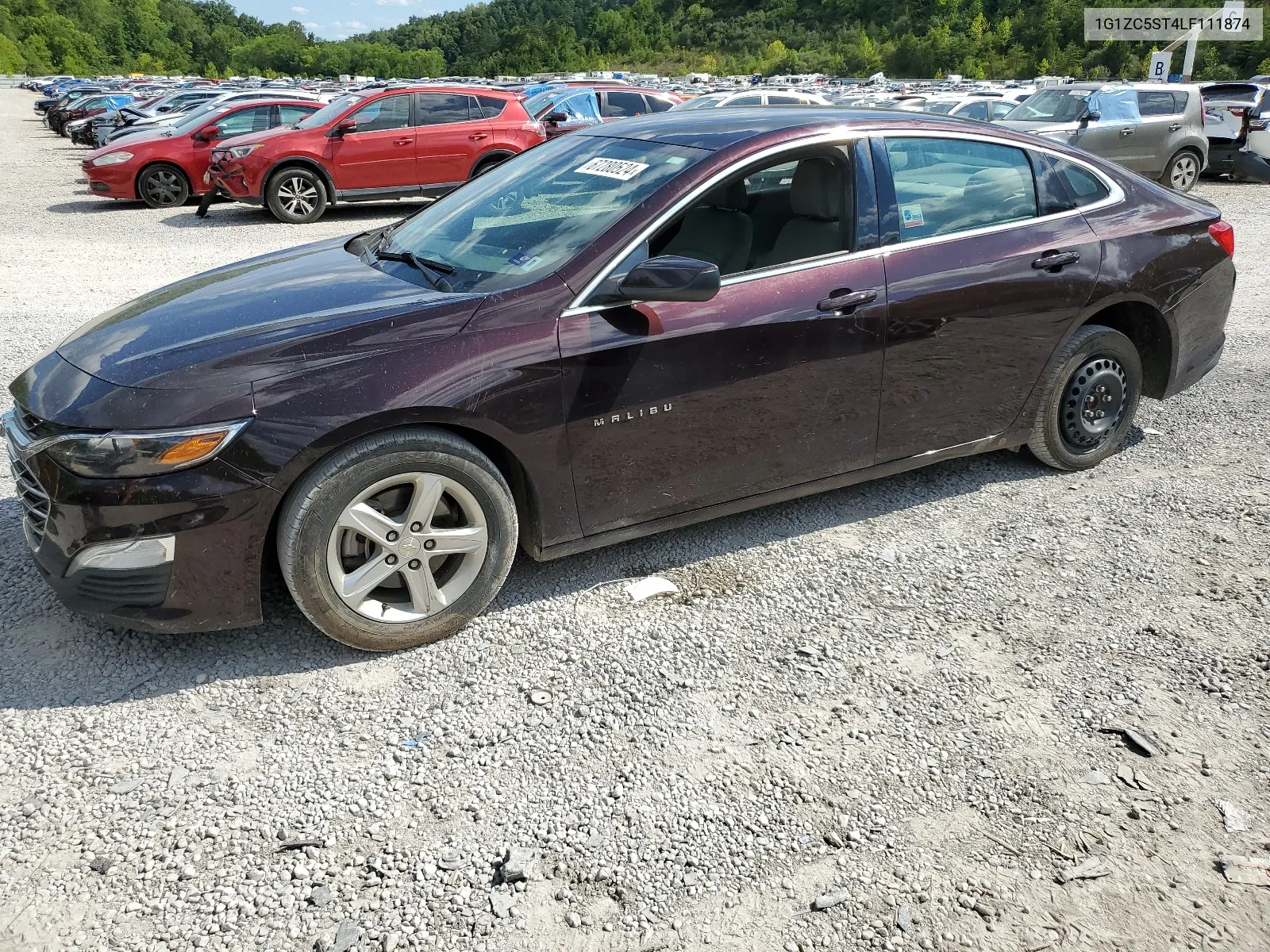 2020 Chevrolet Malibu Ls VIN: 1G1ZC5ST4LF111874 Lot: 67280524